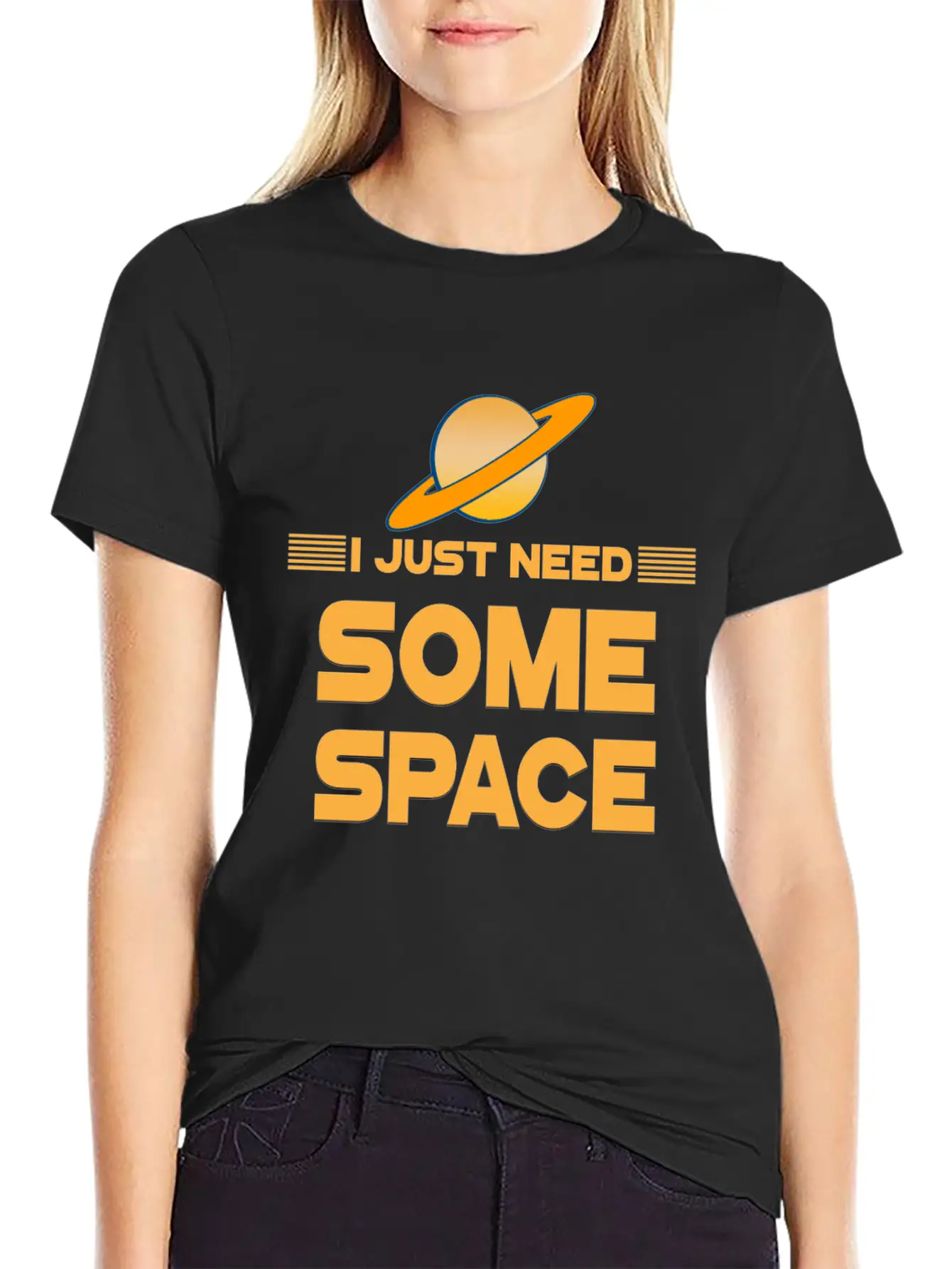 Just Need Space Stylish Everyday T-Shirt – Unisex Basic Cotton Tee