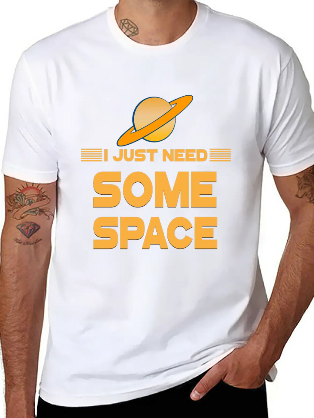 Just Need Space Stylish Everyday T-Shirt – Unisex Basic Cotton Tee