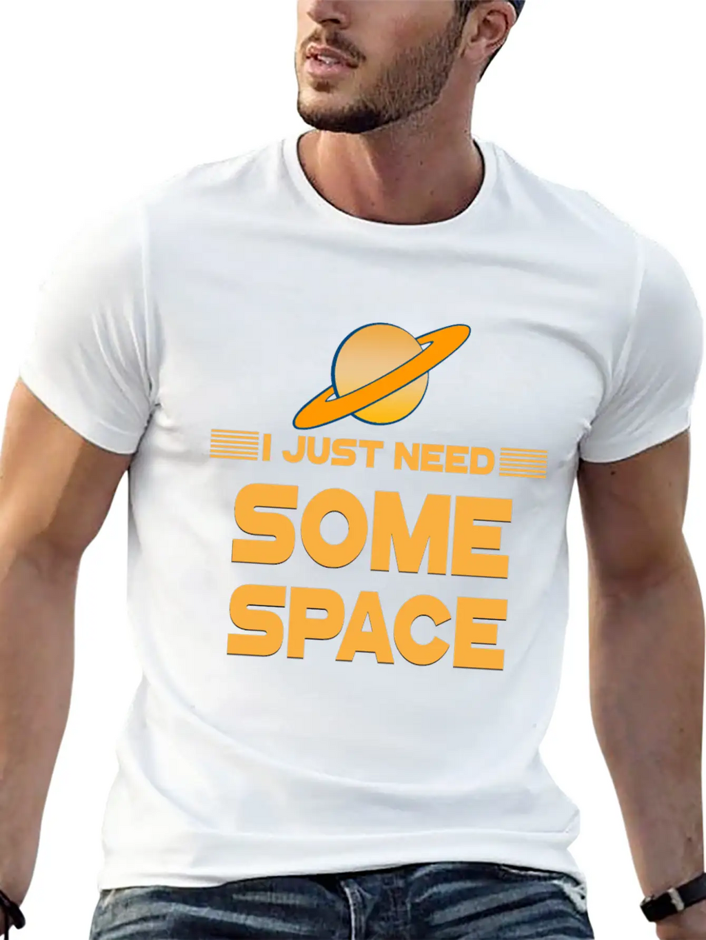 Just Need Space Stylish Everyday T-Shirt – Unisex Basic Cotton Tee