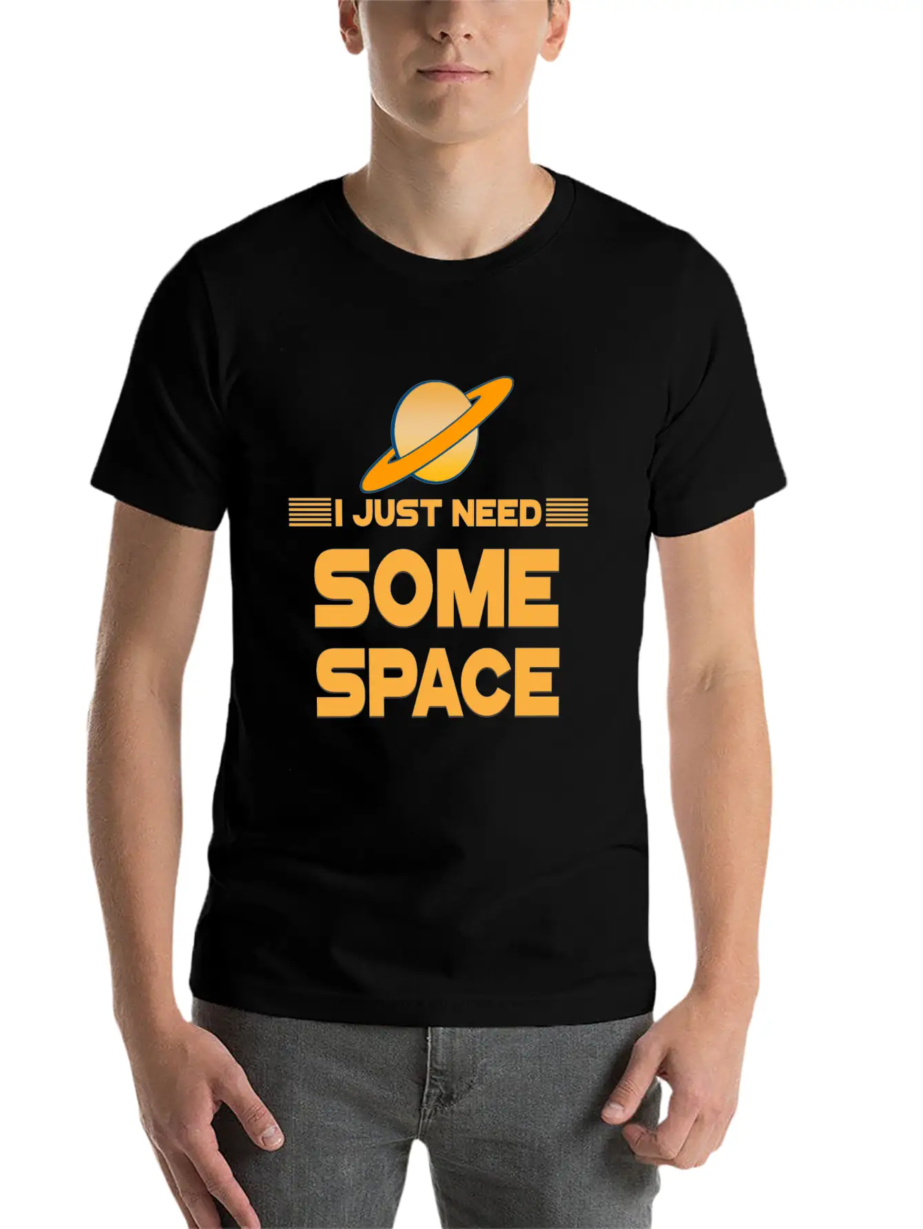Just Need Space Stylish Everyday T-Shirt – Unisex Basic Cotton Tee
