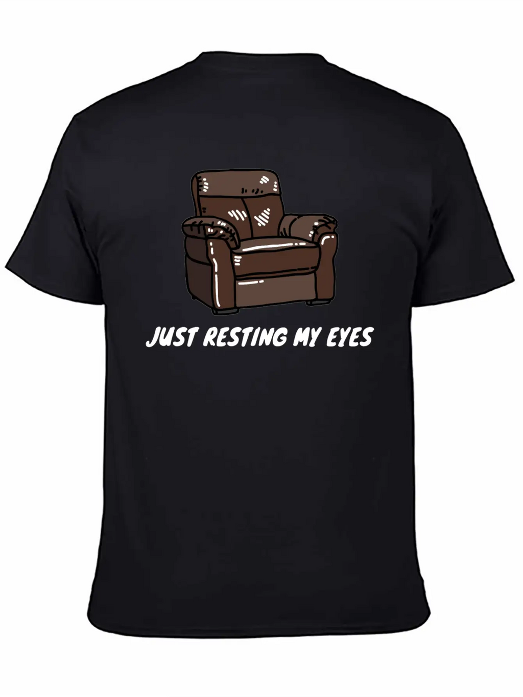 Just Resting My Eyes Casual Graphic T-Shirt – Simple And Comfortable Daily Wear