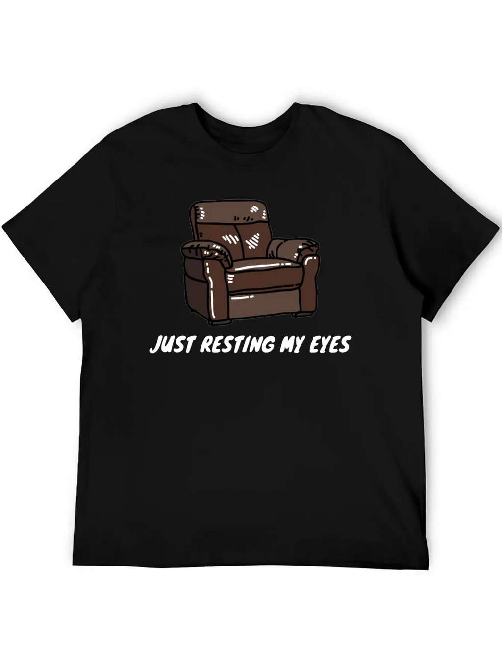 Just Resting My Eyes Casual Graphic T-Shirt – Simple And Comfortable Daily Wear