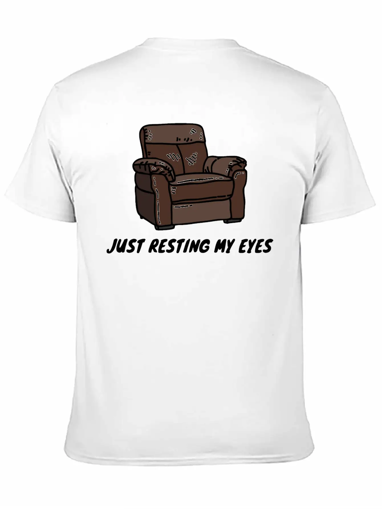 Just Resting My Eyes Casual Graphic T-Shirt – Simple And Comfortable Daily Wear