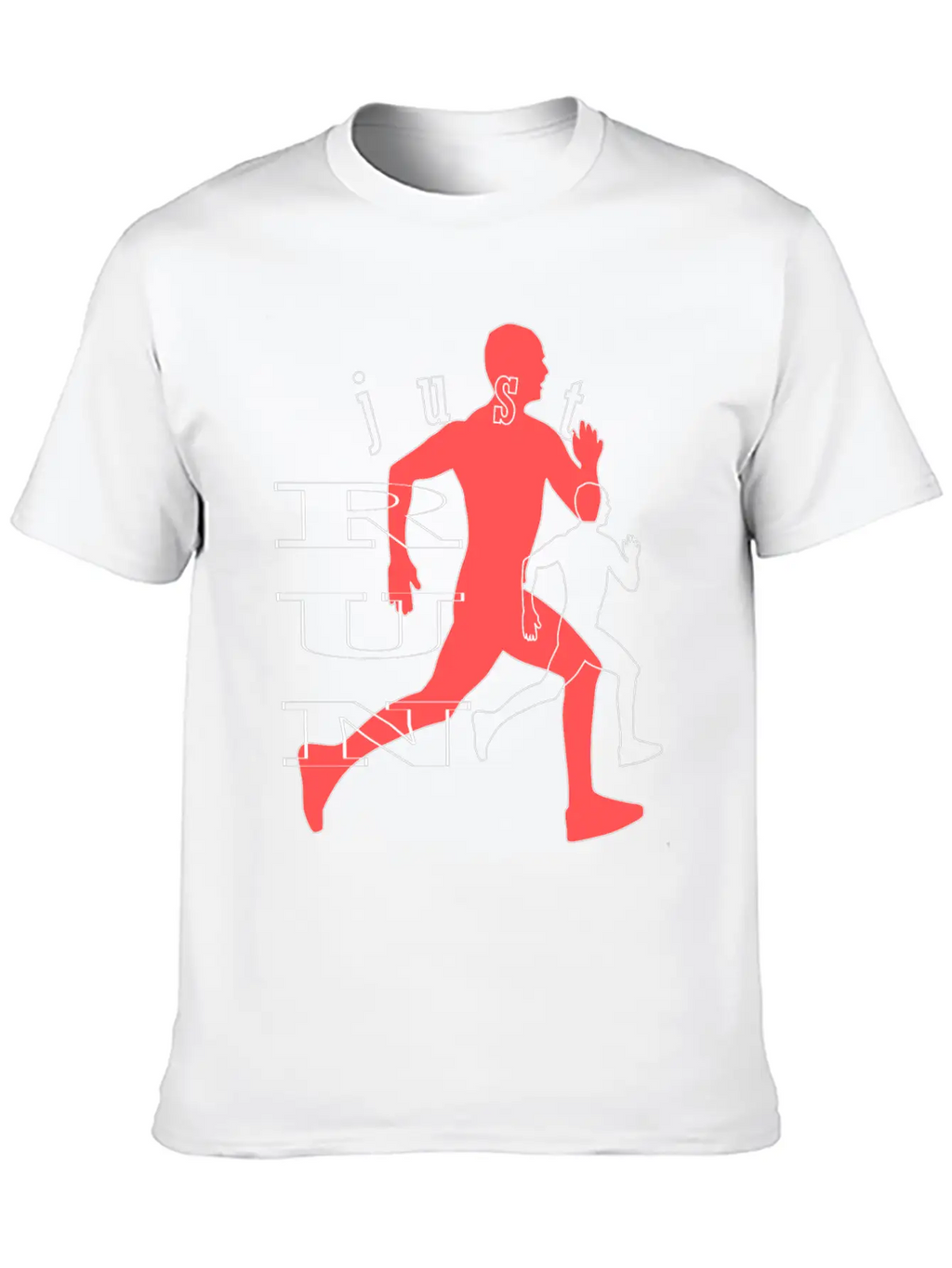 Just Run Essential Cotton Tee For Daily Outfits – Unisex Style