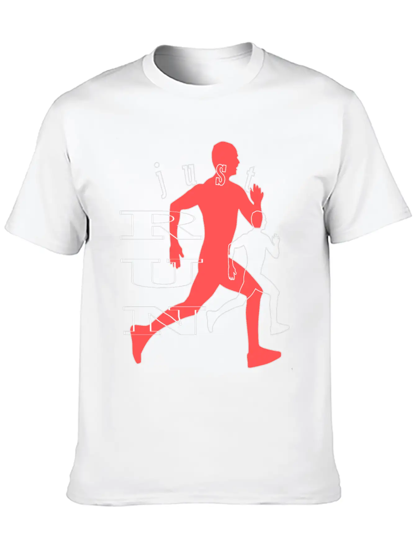 Just Run Essential Cotton Tee For Daily Outfits – Unisex Style