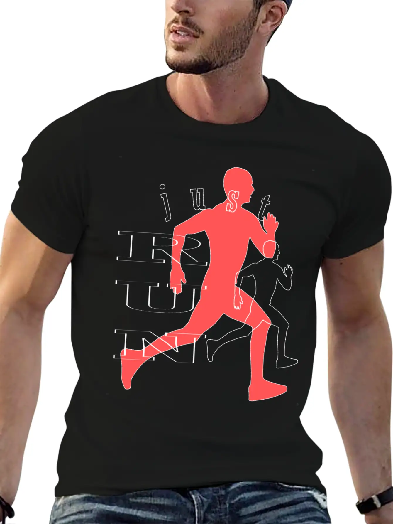 Just Run Essential Cotton Tee For Daily Outfits – Unisex Style