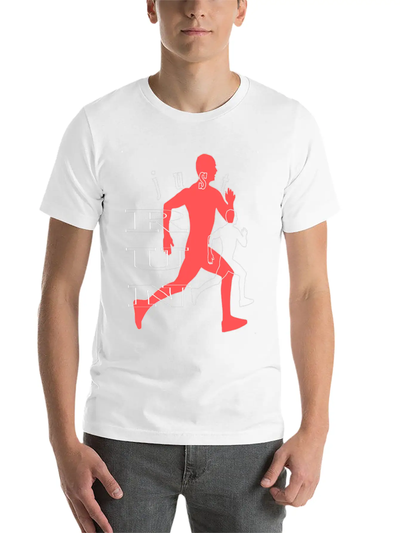 Just Run Essential Cotton Tee For Daily Outfits – Unisex Style