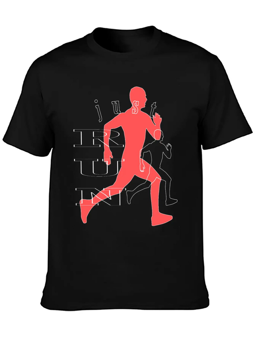 Just Run Essential Cotton Tee For Daily Outfits – Unisex Style