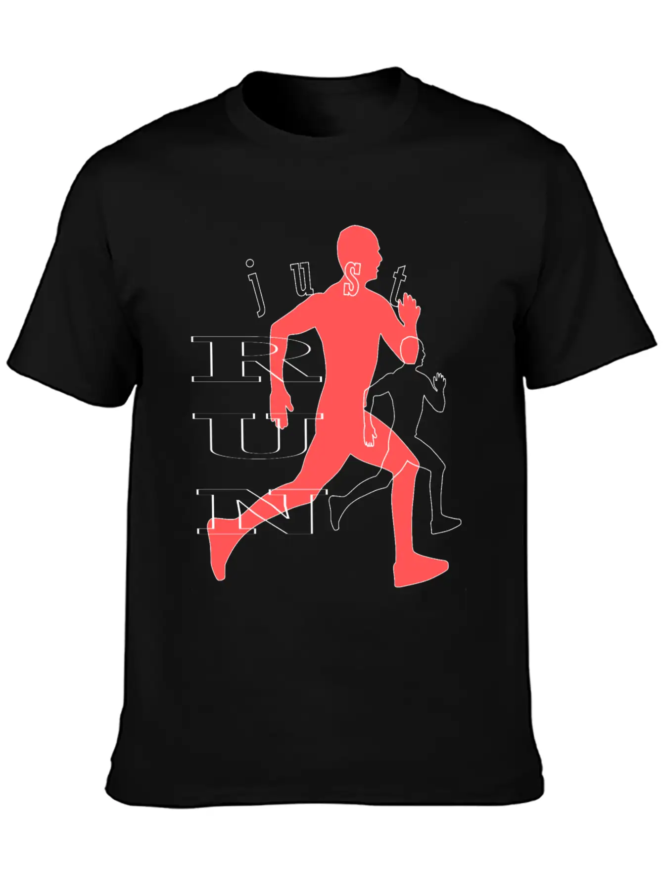 Just Run Essential Cotton Tee For Daily Outfits – Unisex Style