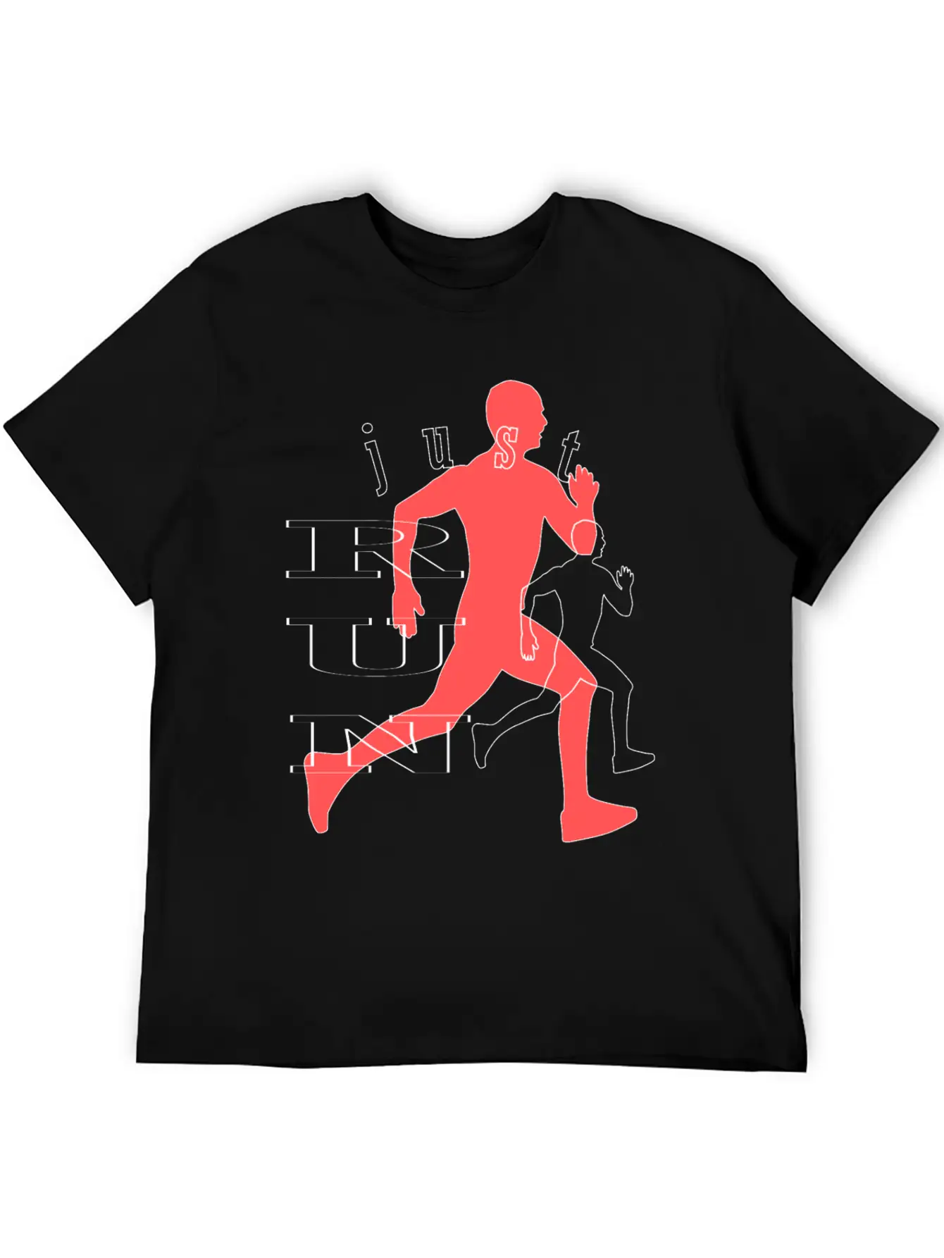 Just Run Essential Cotton Tee For Daily Outfits – Unisex Style