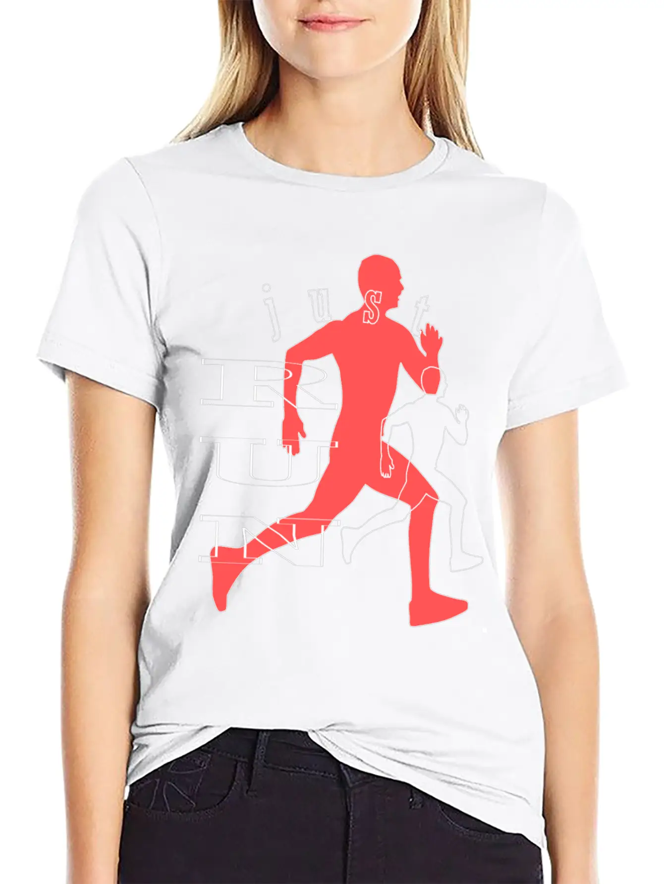 Just Run Essential Cotton Tee For Daily Outfits – Unisex Style