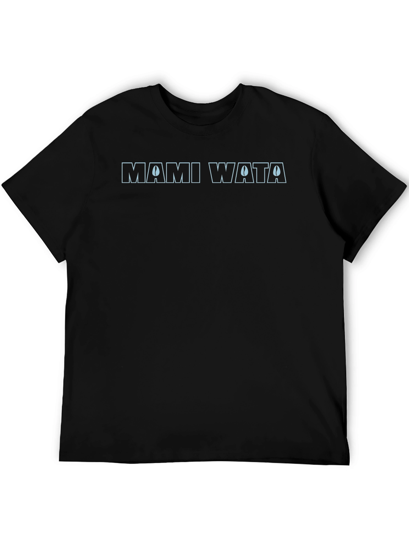 Mami Wata Graphic Tee - Black
