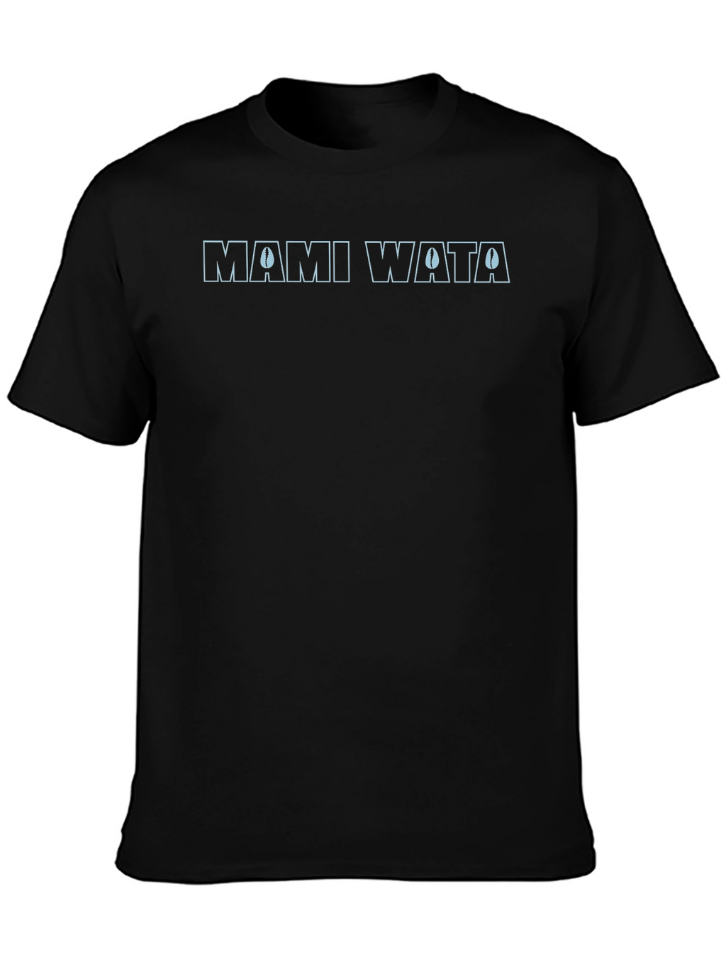 Mami Wata Graphic Tee - Black