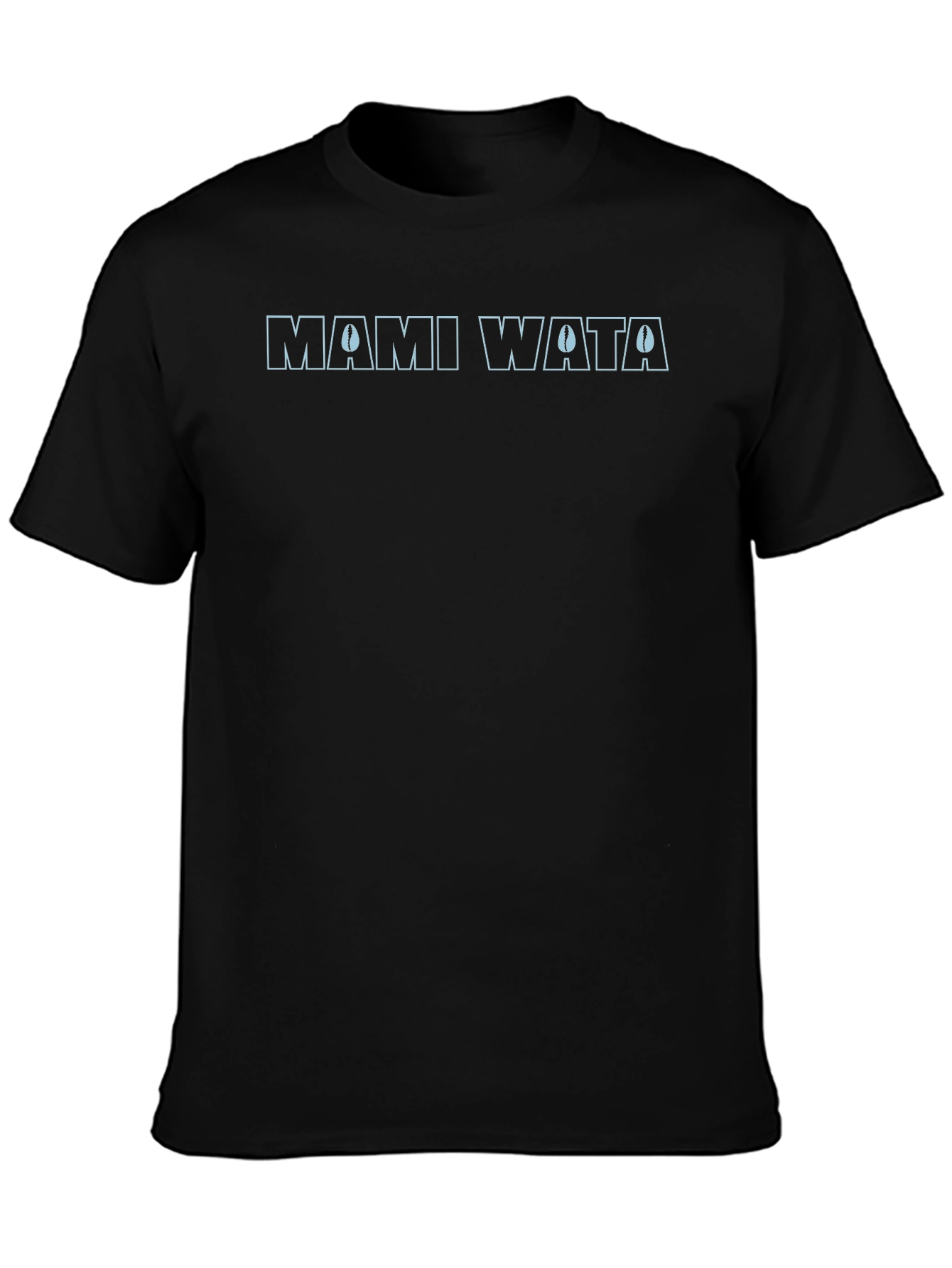 Mami Wata Graphic Tee - Black