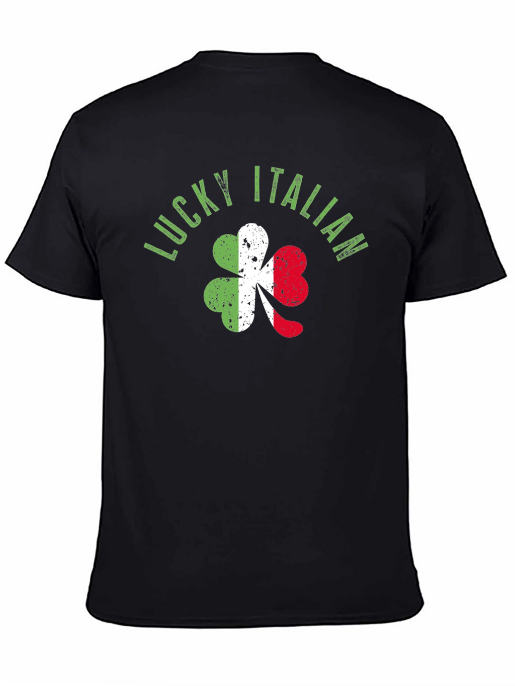 Lucky Italian T-Shirt Shamrock Ireland Roots