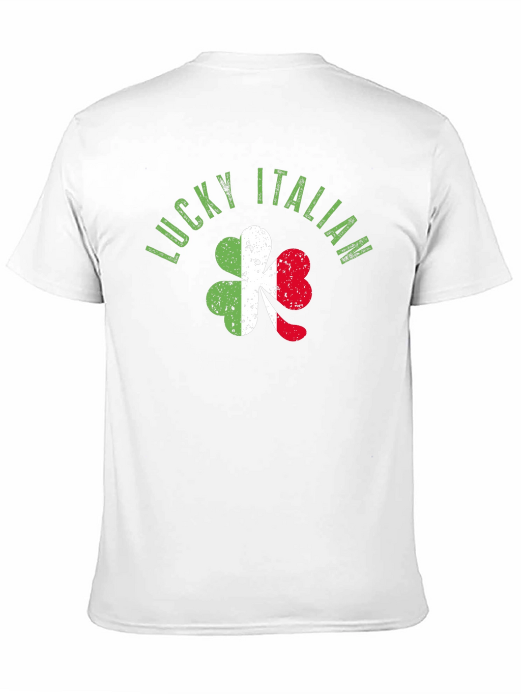Lucky Italian T-Shirt Shamrock Ireland Roots
