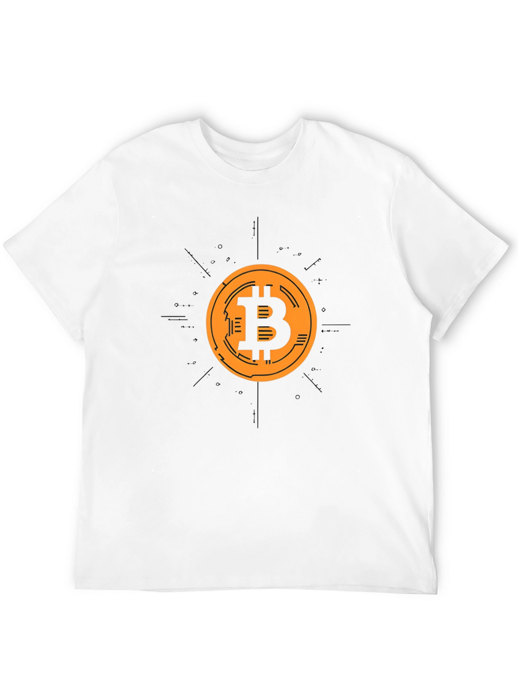 Bitcoin Crypto Black T-Shirt