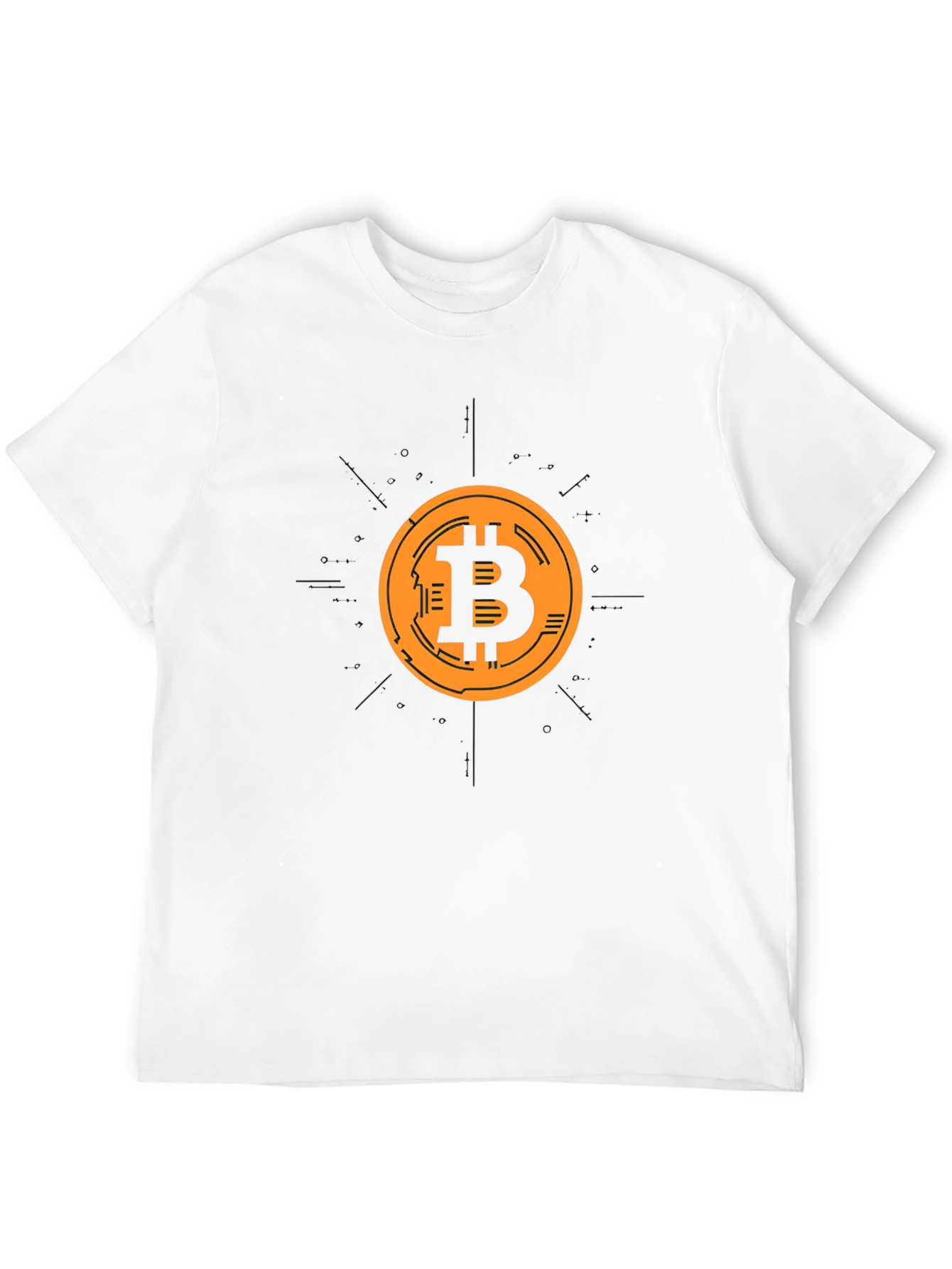 Bitcoin Crypto Black T-Shirt