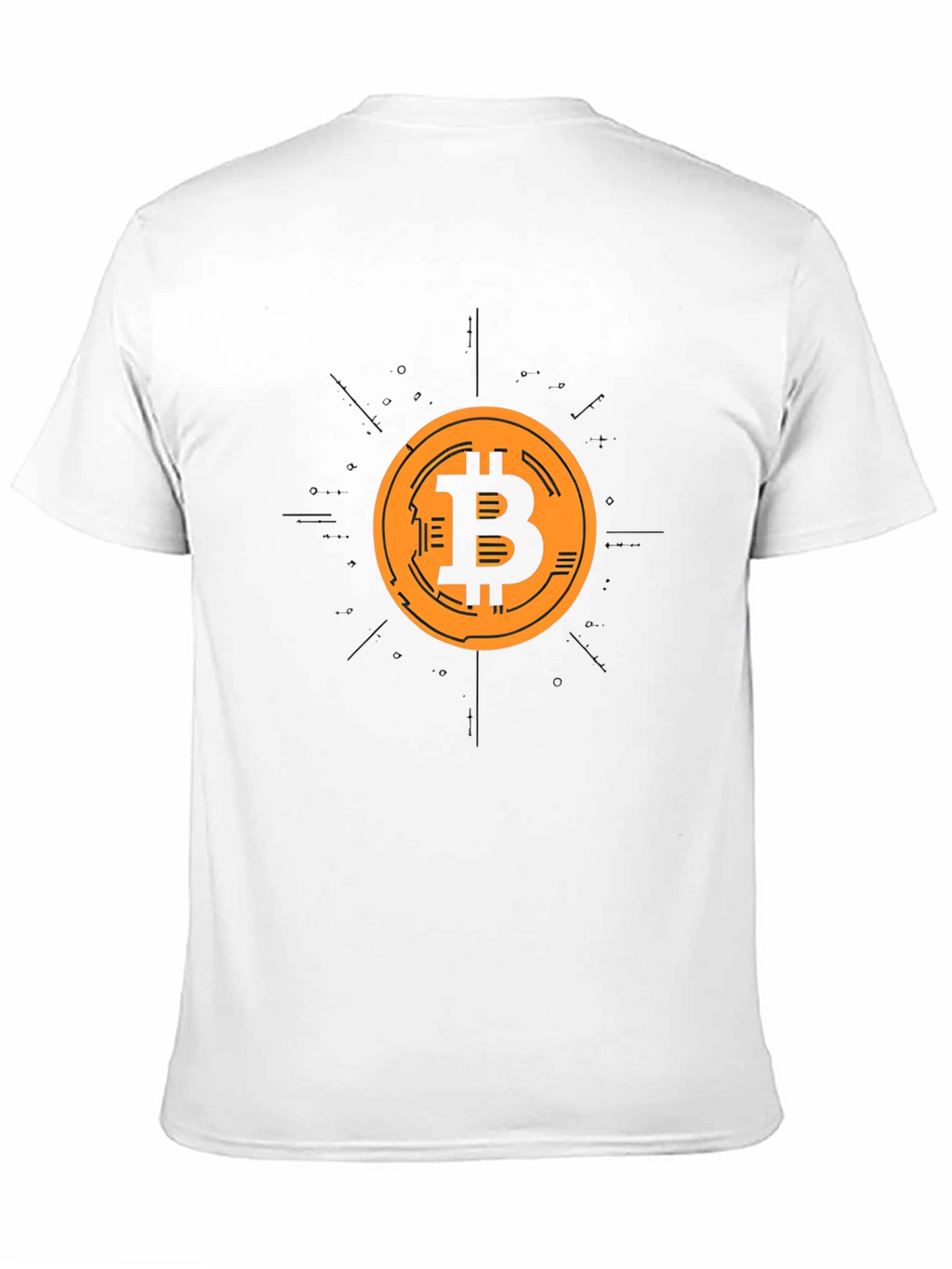 Bitcoin Crypto Black T-Shirt