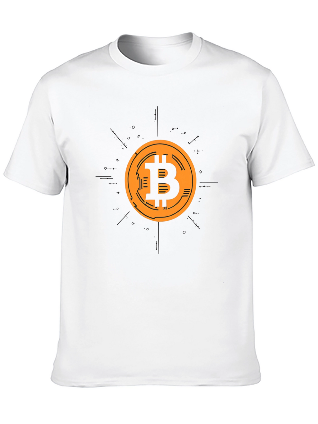 Bitcoin Crypto Black T-Shirt