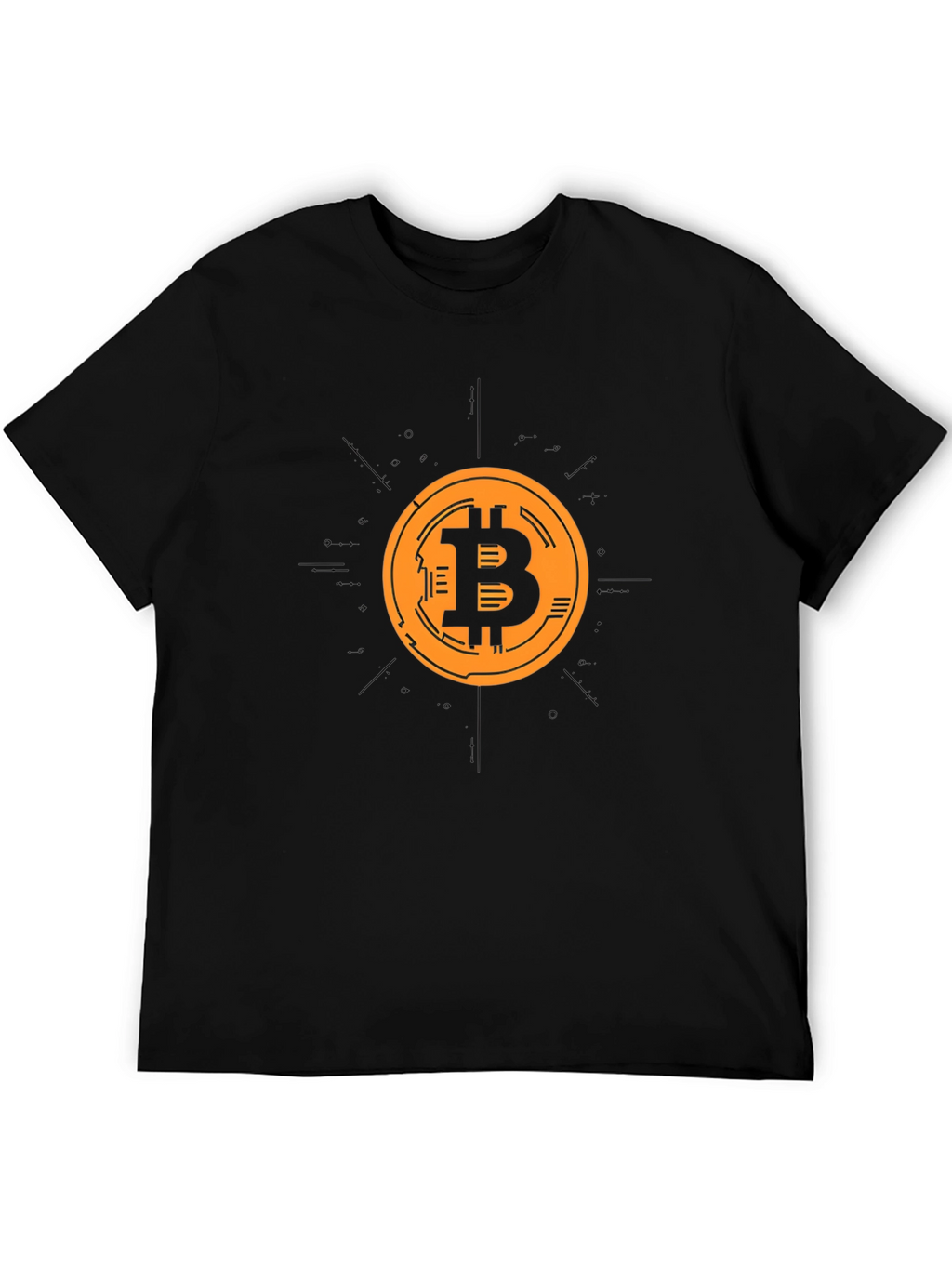 Bitcoin Crypto Black T-Shirt