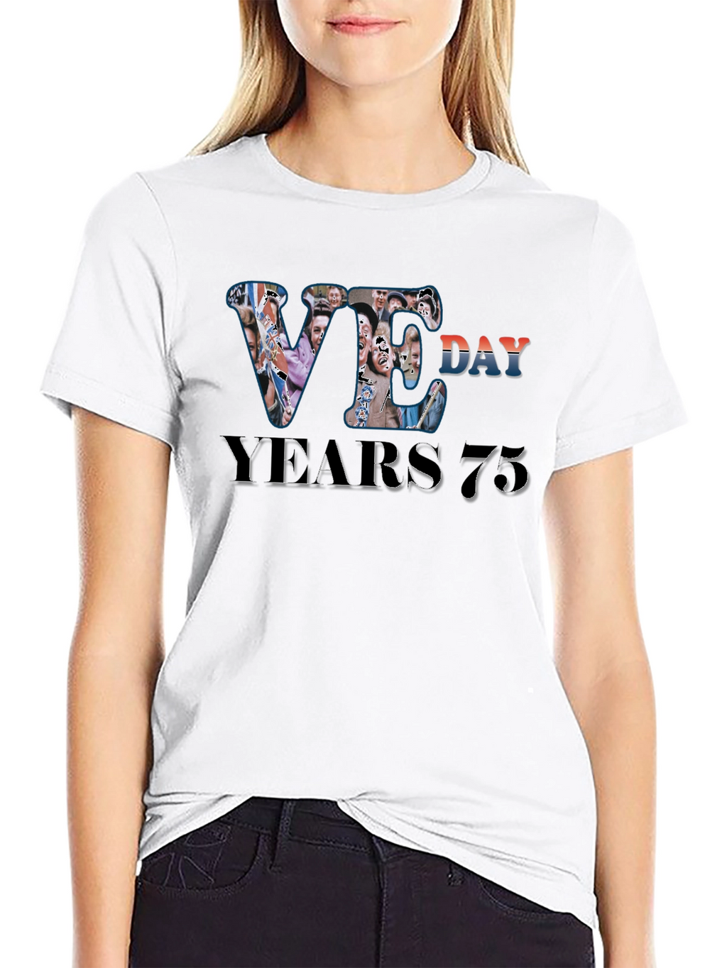VE Day 75 Years Graphic Tee