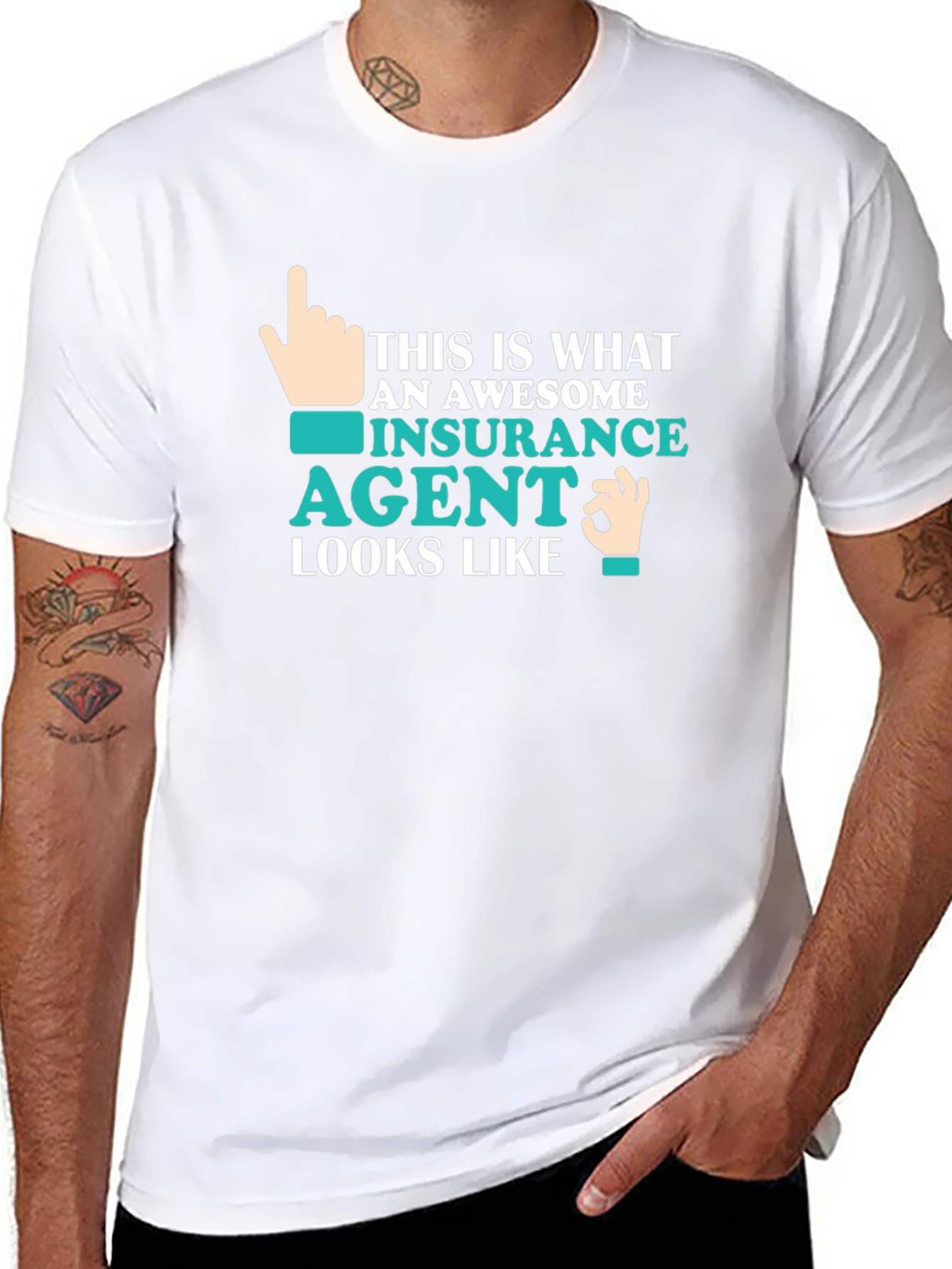 Awesome Insurance Agent Graphic Tee