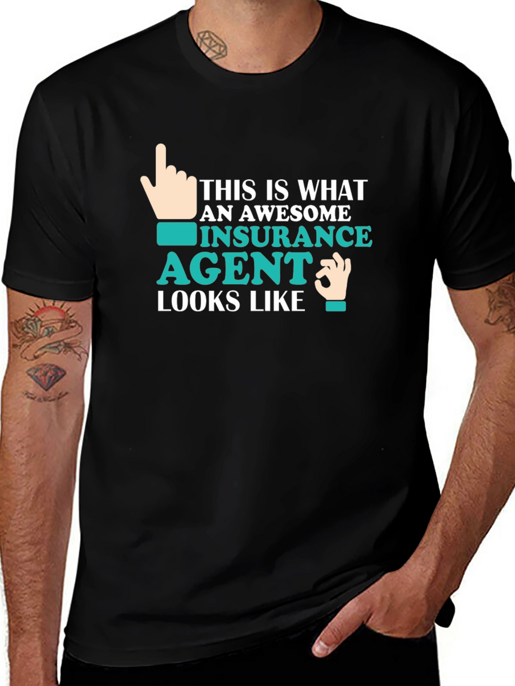 Awesome Insurance Agent Graphic Tee