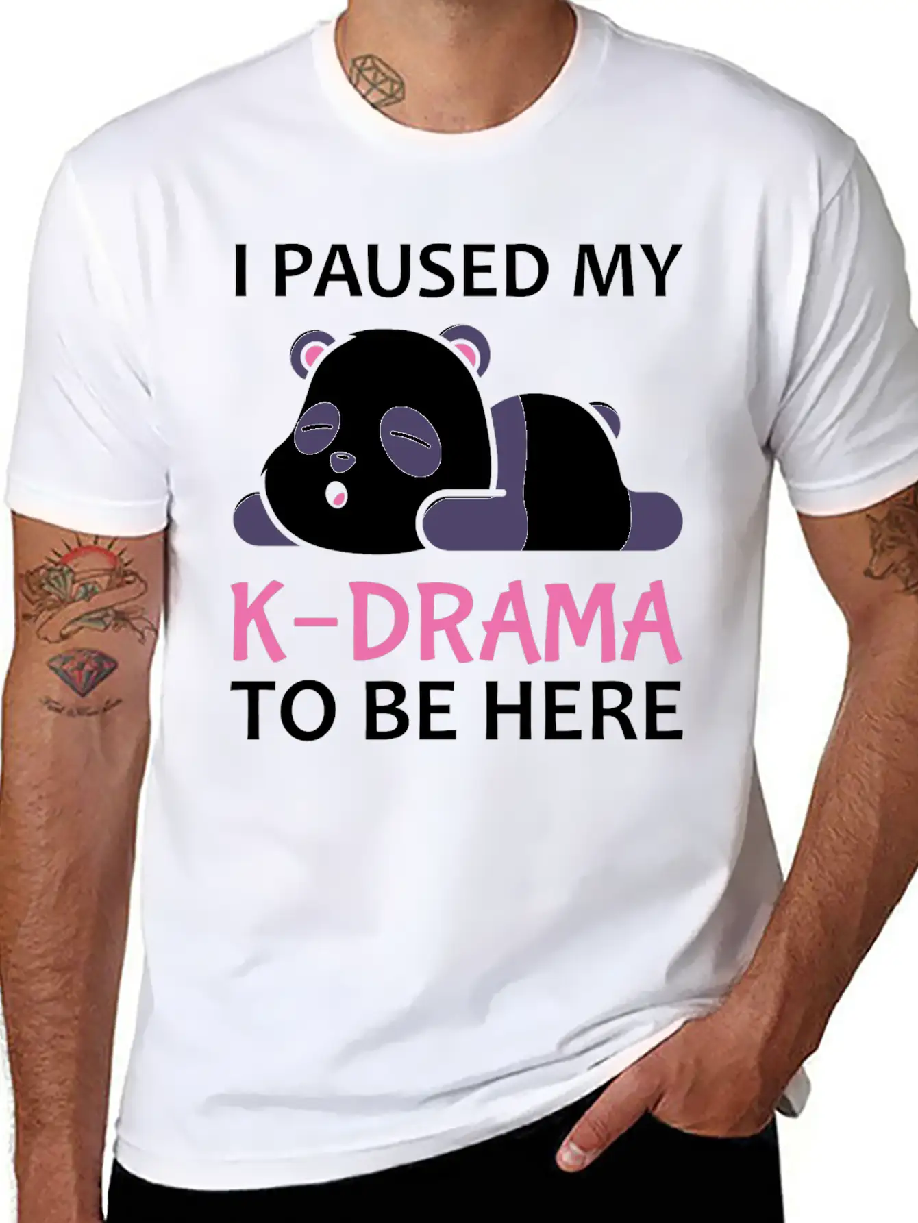 K-drama, K Pop Music, Korean Pop Music Breathable Soft Cotton T-Shirt – Timeless Casual Look