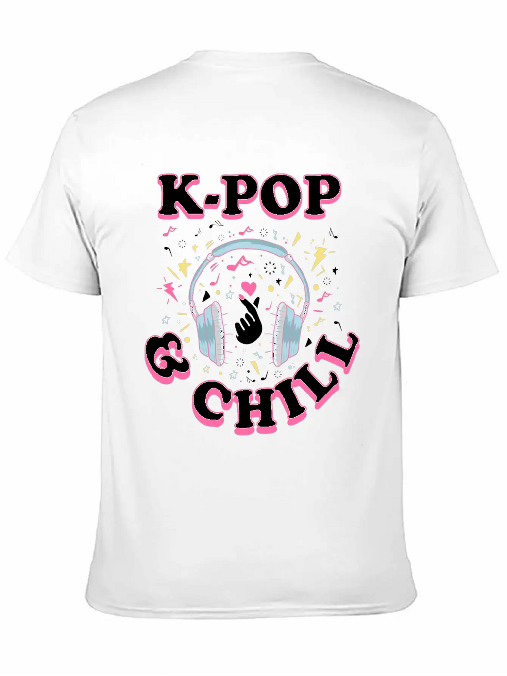 K-pop Casual Graphic T-Shirt – Simple And Comfortable Daily Wear