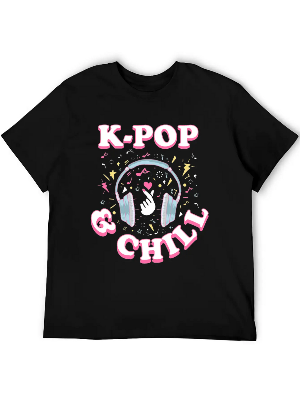 K-pop Casual Graphic T-Shirt – Simple And Comfortable Daily Wear