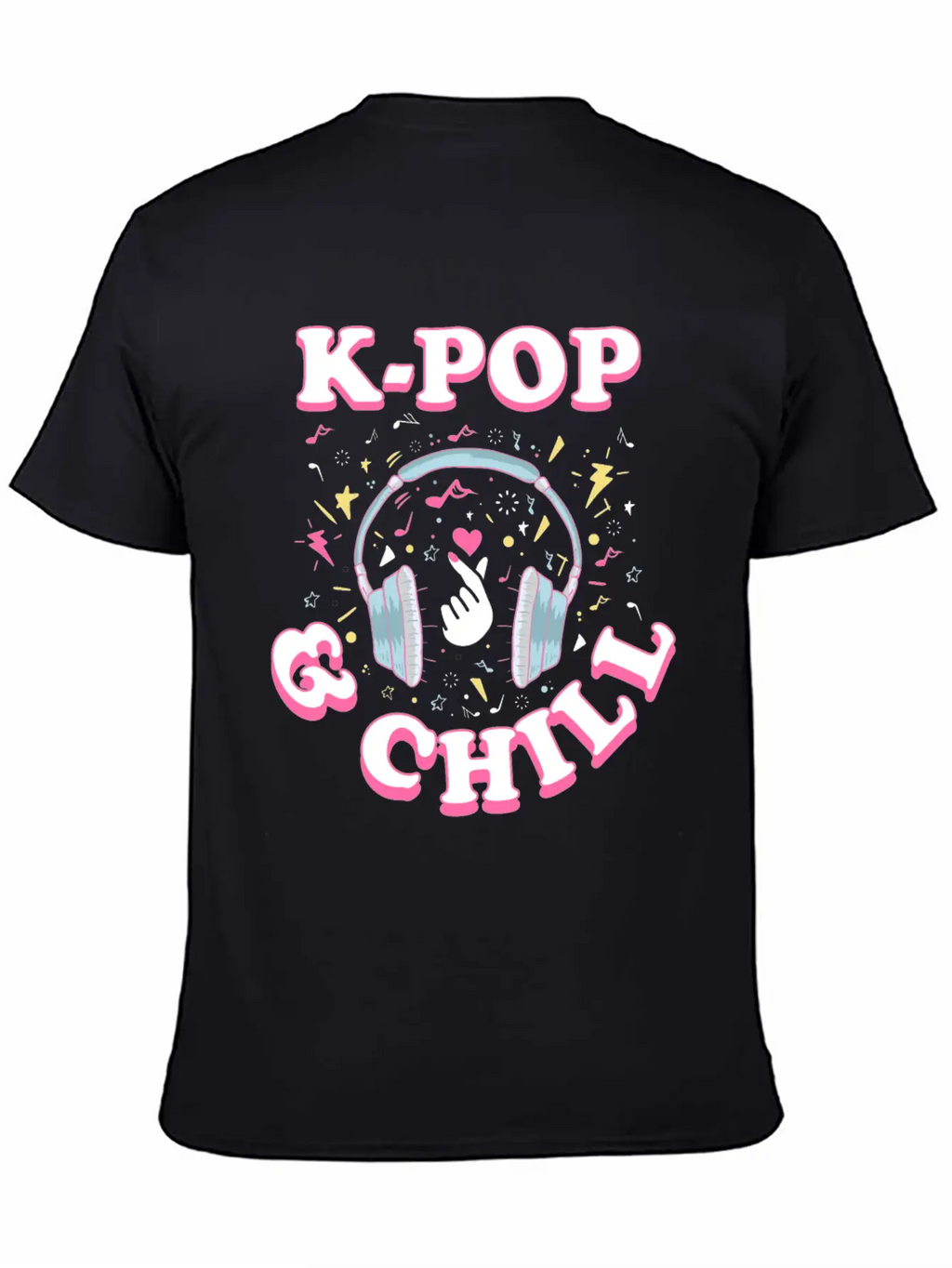 K-pop Casual Graphic T-Shirt – Simple And Comfortable Daily Wear
