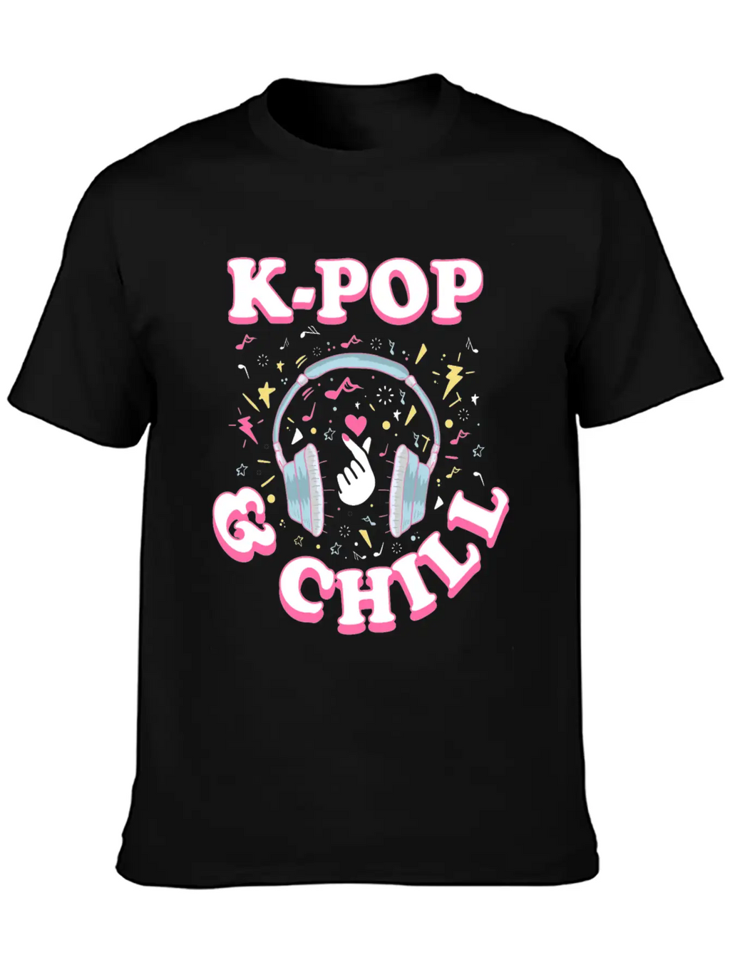 K-pop Casual Graphic T-Shirt – Simple And Comfortable Daily Wear