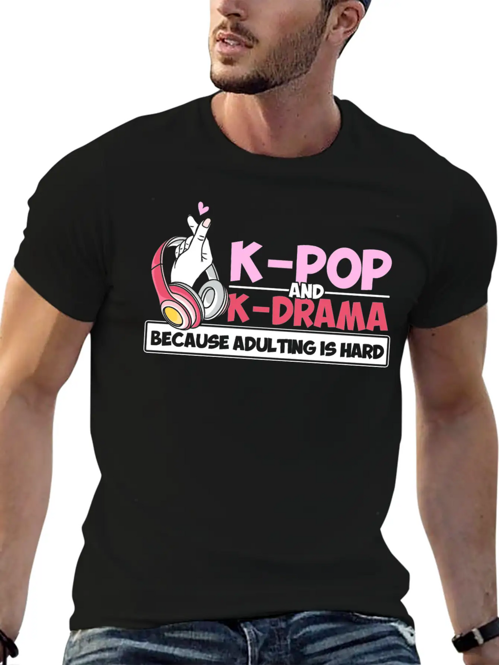 K-Pop Fan K-Pop Merch K-Pop Gift Casual Graphic T-Shirt – Simple And Comfortable Daily Wear