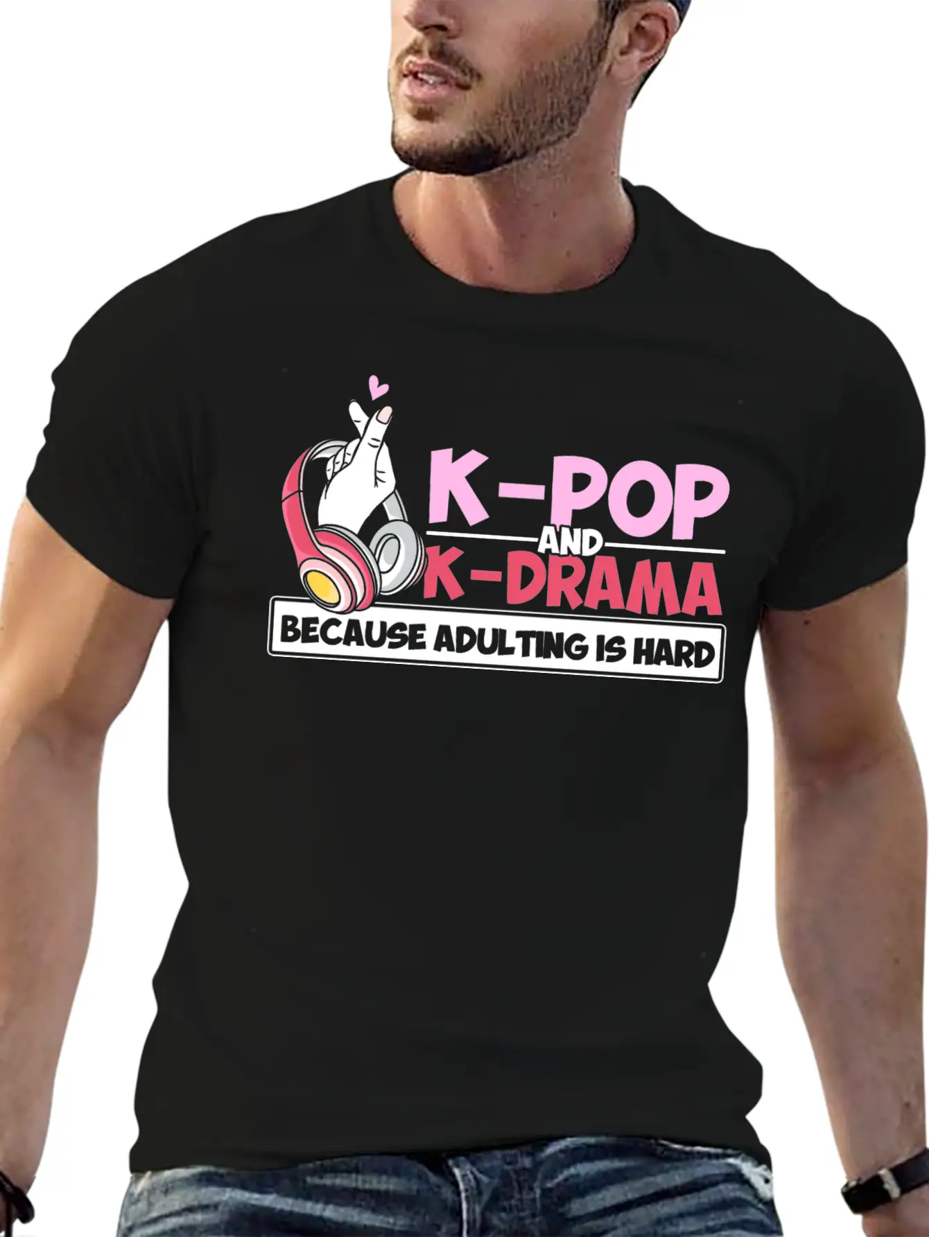 K-Pop Fan K-Pop Merch K-Pop Gift Casual Graphic T-Shirt – Simple And Comfortable Daily Wear