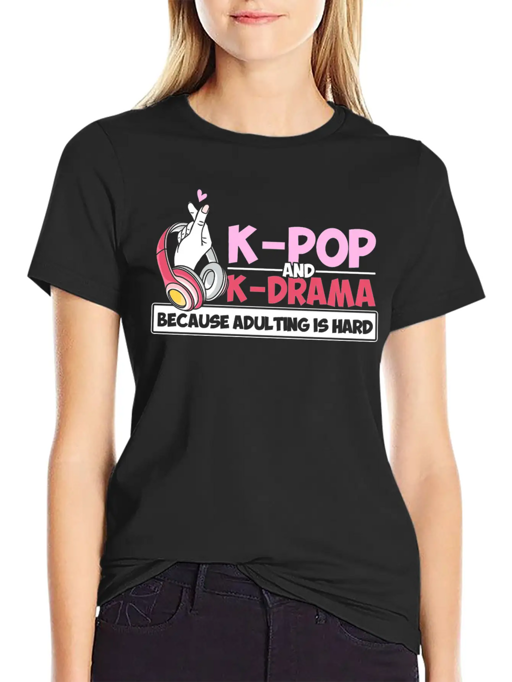 K-Pop Fan K-Pop Merch K-Pop Gift Casual Graphic T-Shirt – Simple And Comfortable Daily Wear