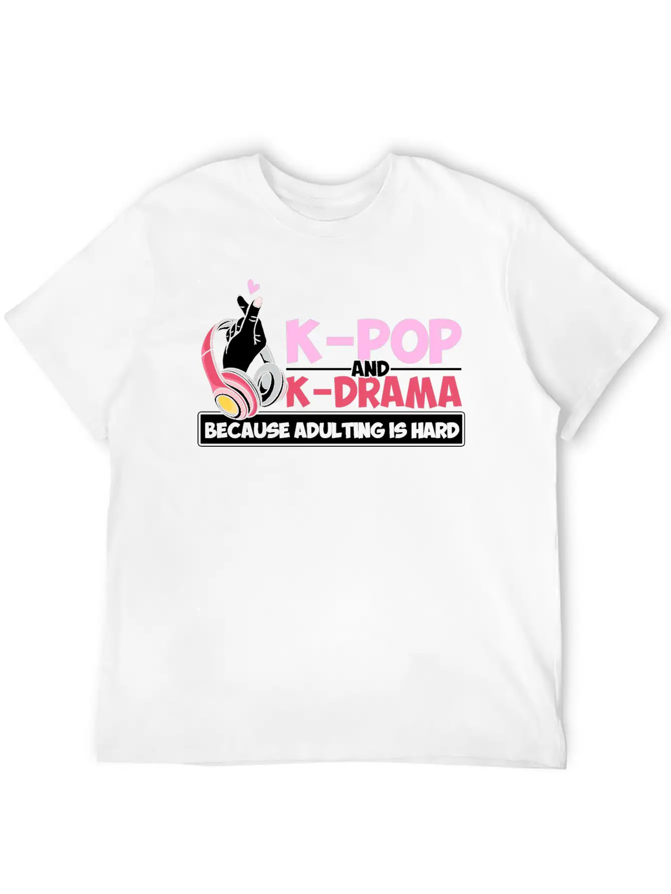 K-Pop Fan K-Pop Merch K-Pop Gift Casual Graphic T-Shirt – Simple And Comfortable Daily Wear