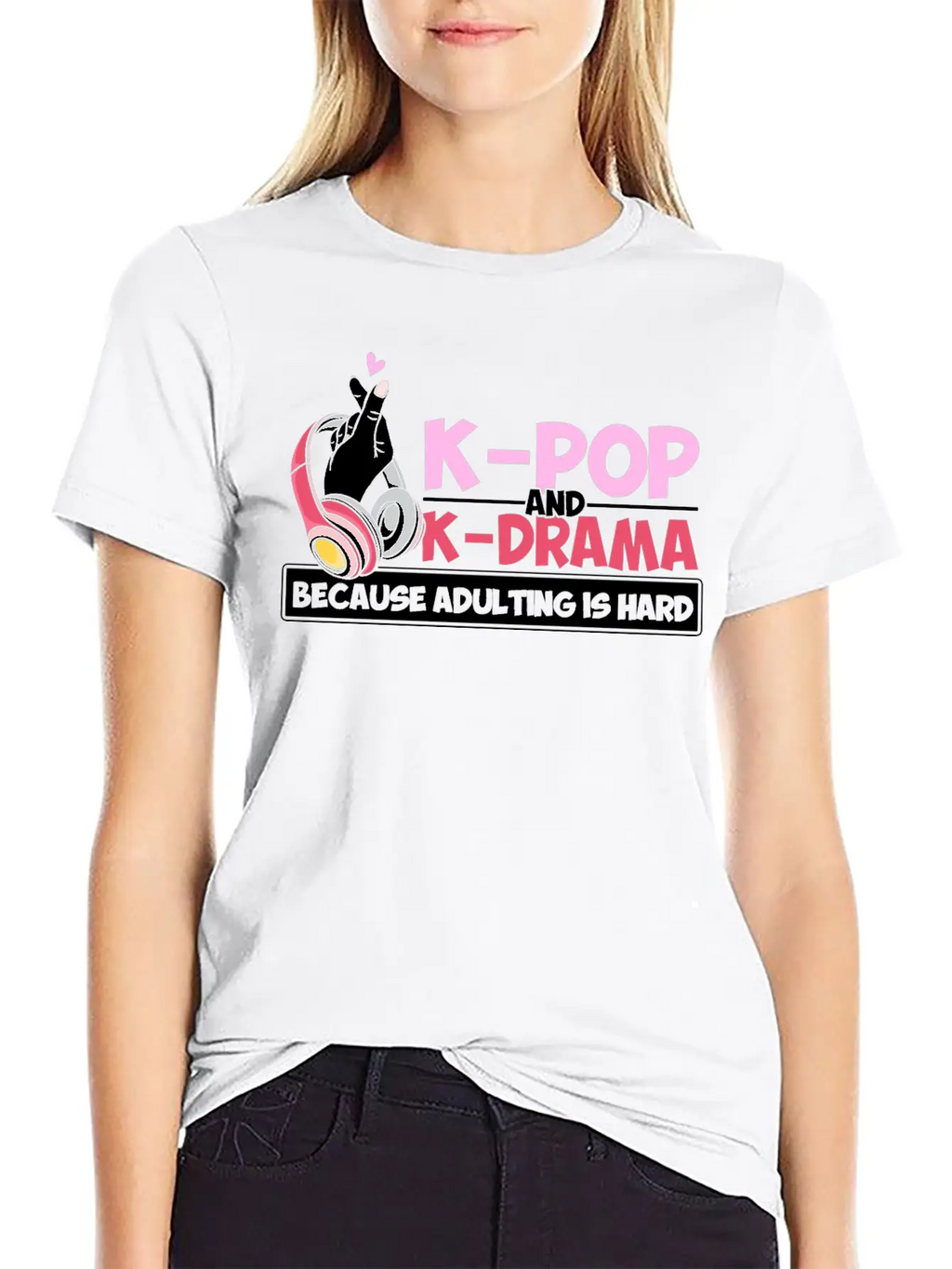 K-Pop Fan K-Pop Merch K-Pop Gift Casual Graphic T-Shirt – Simple And Comfortable Daily Wear