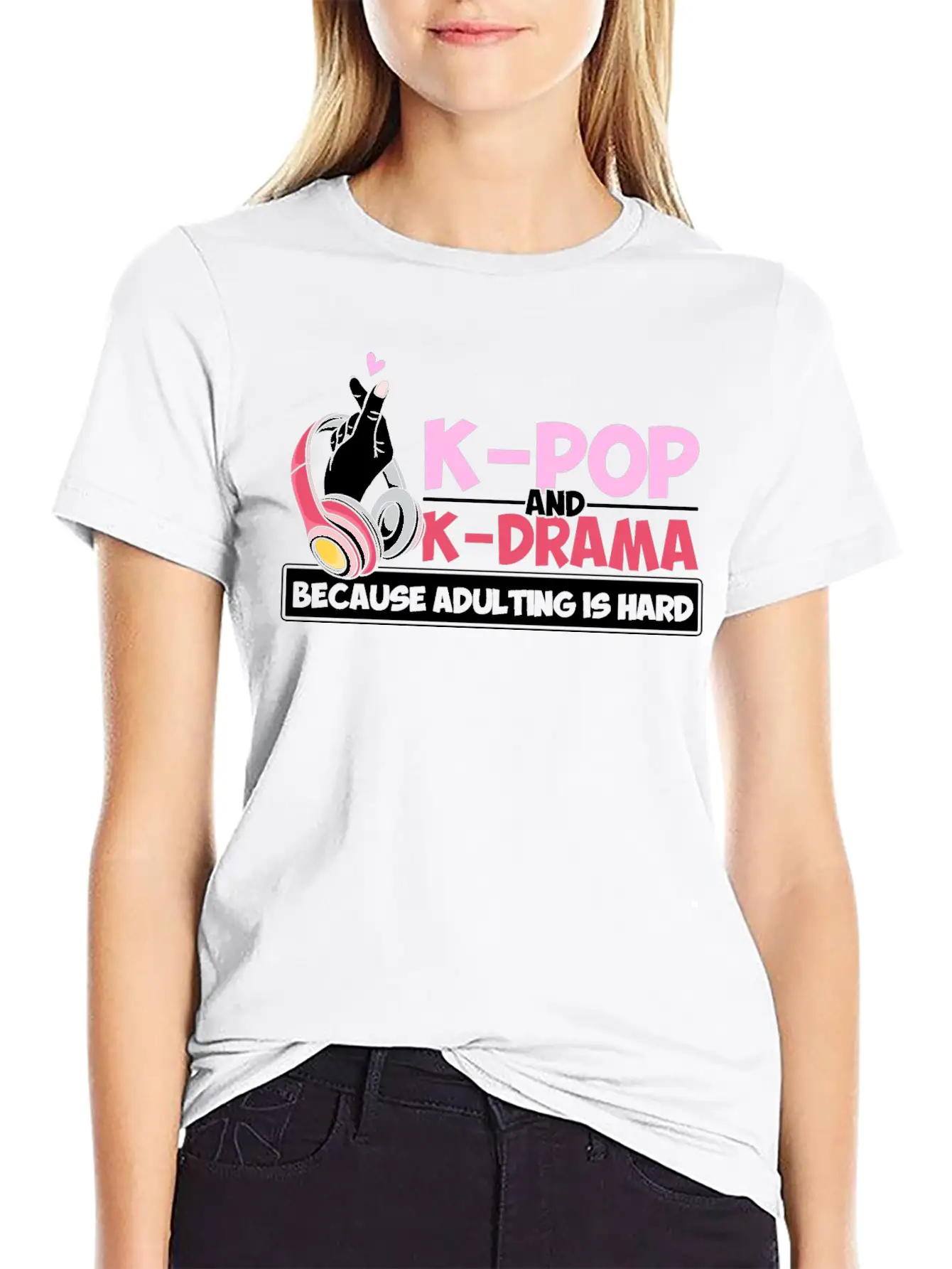 K-Pop Fan K-Pop Merch K-Pop Gift Casual Graphic T-Shirt – Simple And Comfortable Daily Wear