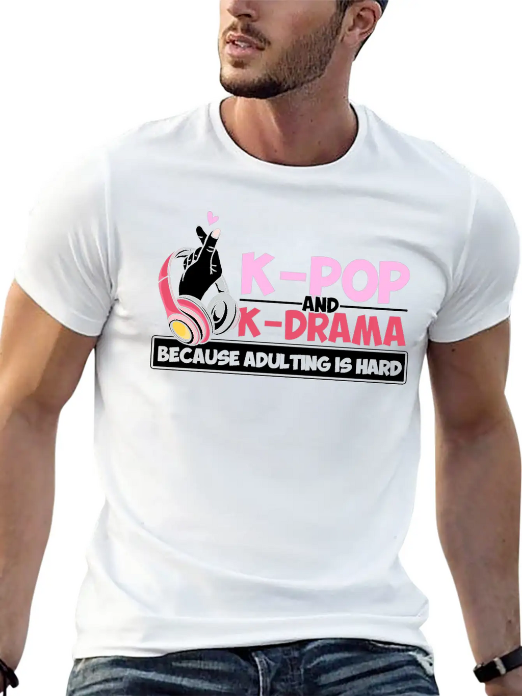 K-Pop Fan K-Pop Merch K-Pop Gift Casual Graphic T-Shirt – Simple And Comfortable Daily Wear