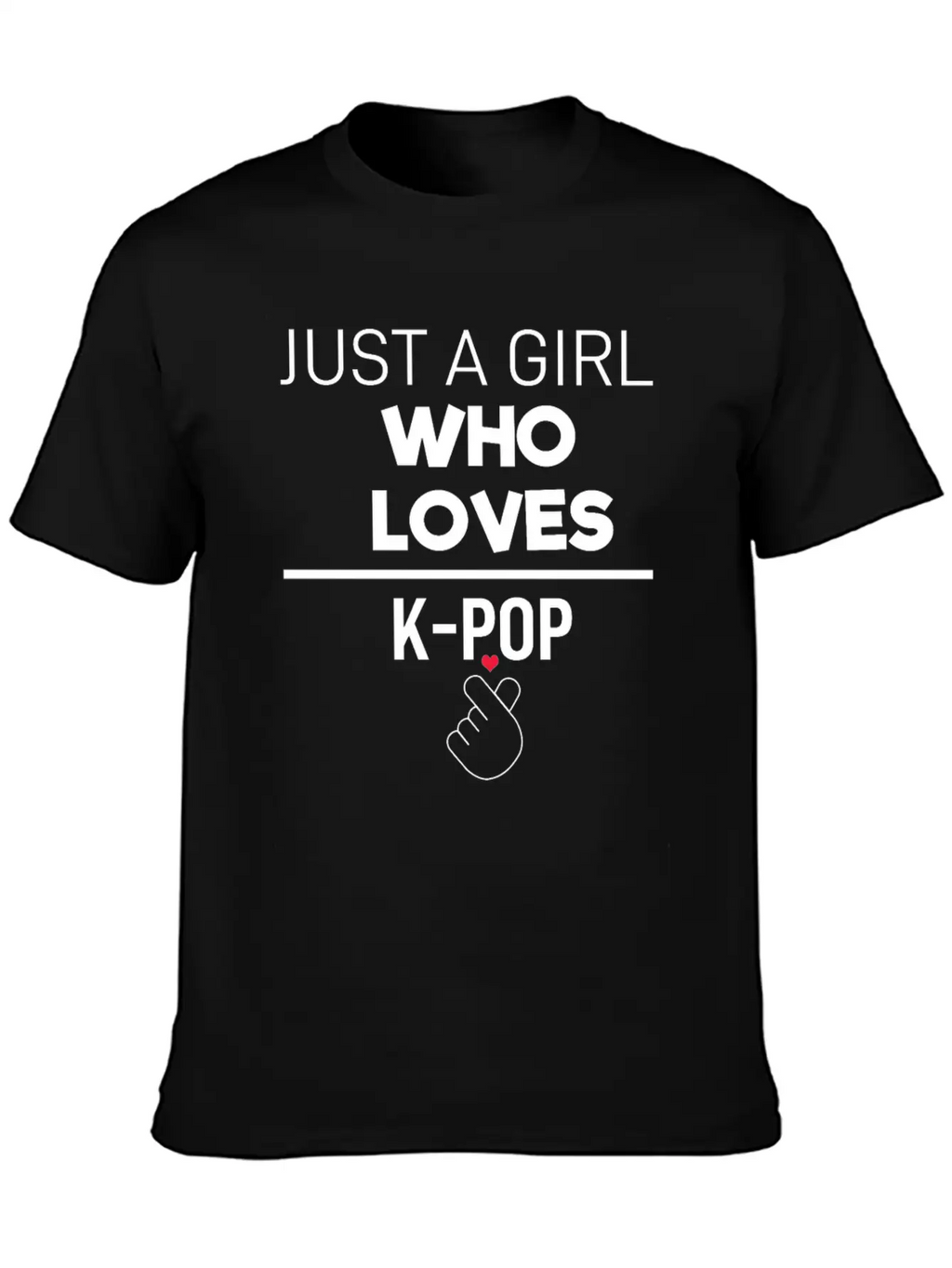 K-POP Girl Essential Cotton Tee For Daily Outfits – Unisex Style