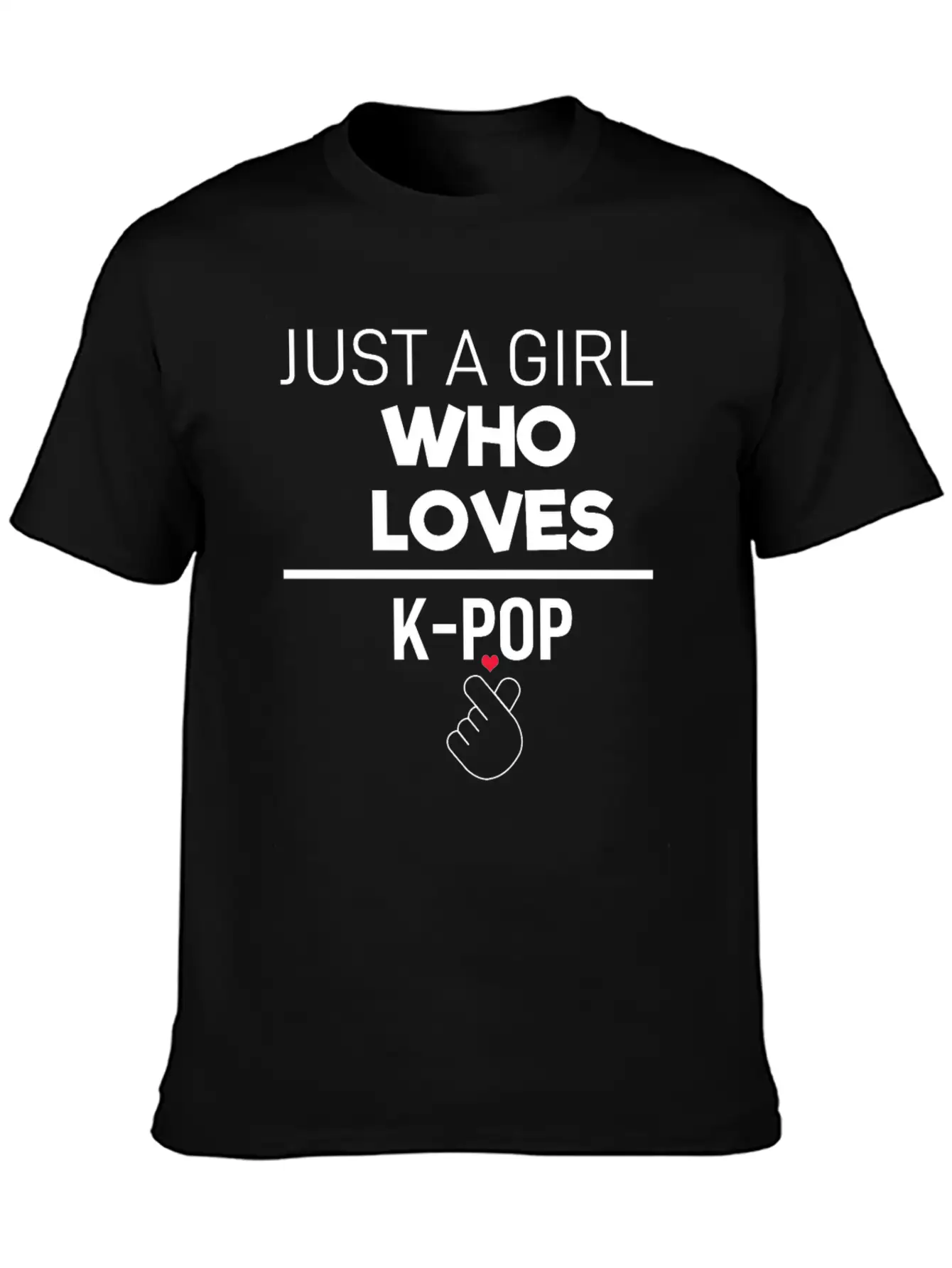 K-POP Girl Essential Cotton Tee For Daily Outfits – Unisex Style