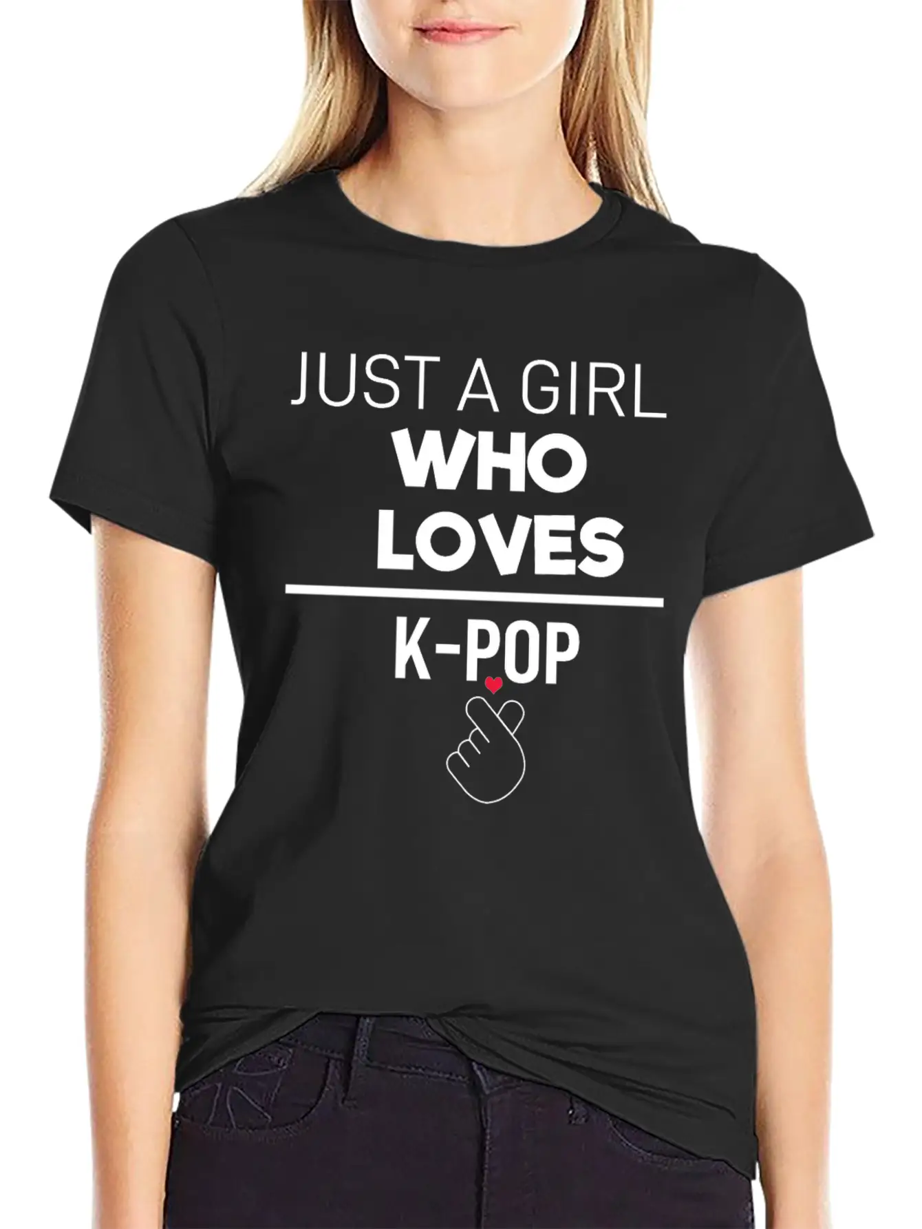 K-POP Girl Essential Cotton Tee For Daily Outfits – Unisex Style