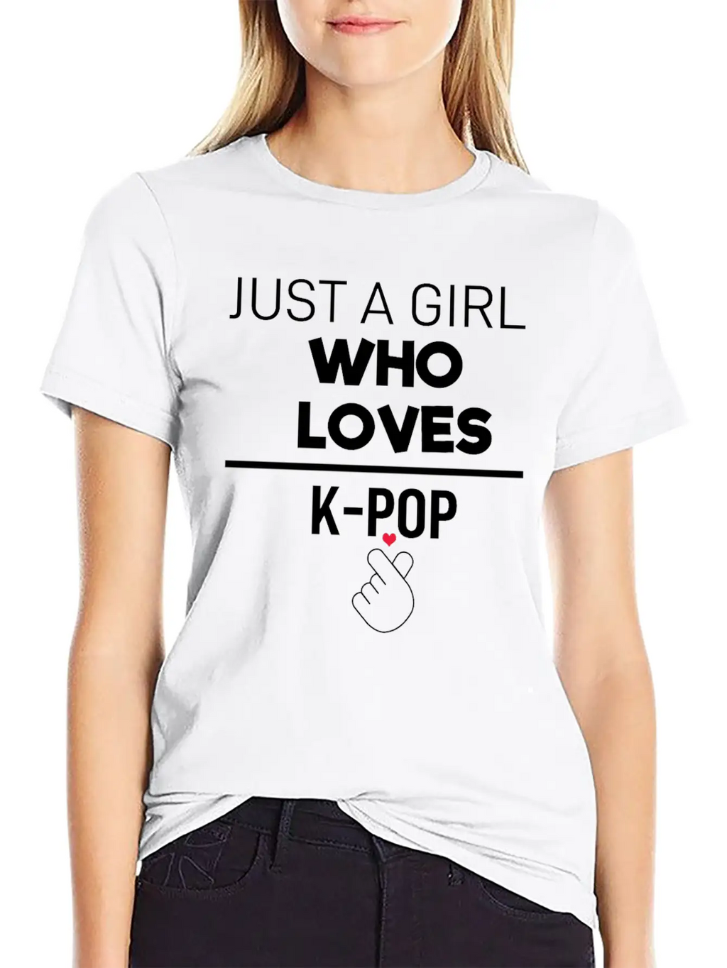 K-POP Girl Essential Cotton Tee For Daily Outfits – Unisex Style