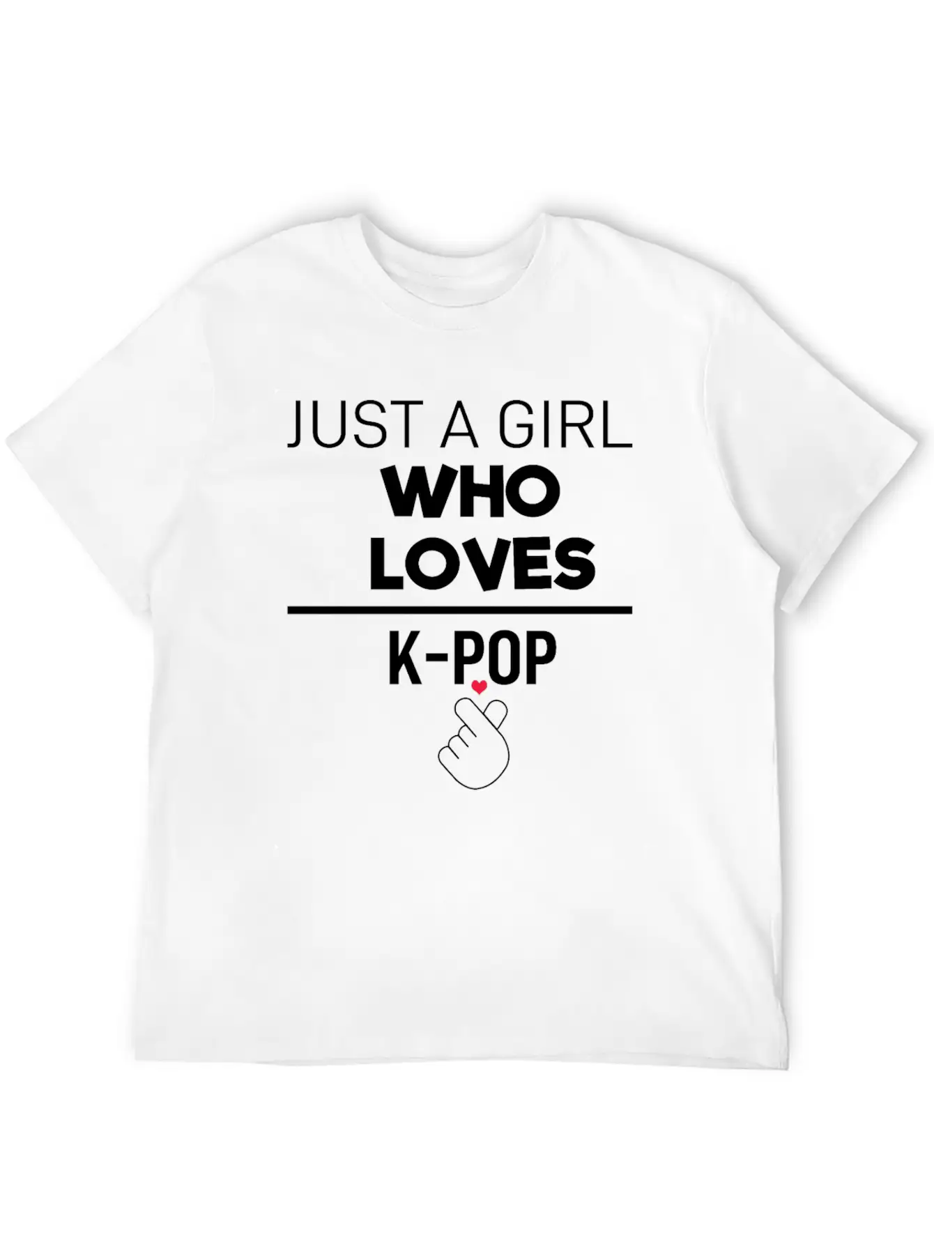 K-POP Girl Essential Cotton Tee For Daily Outfits – Unisex Style