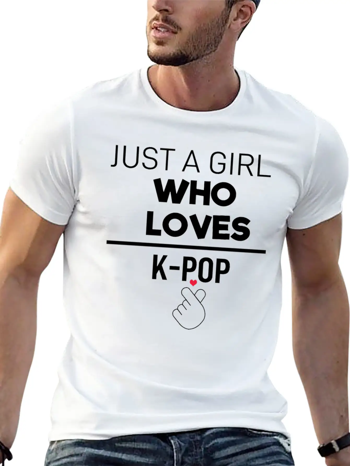 K-POP Girl Essential Cotton Tee For Daily Outfits – Unisex Style