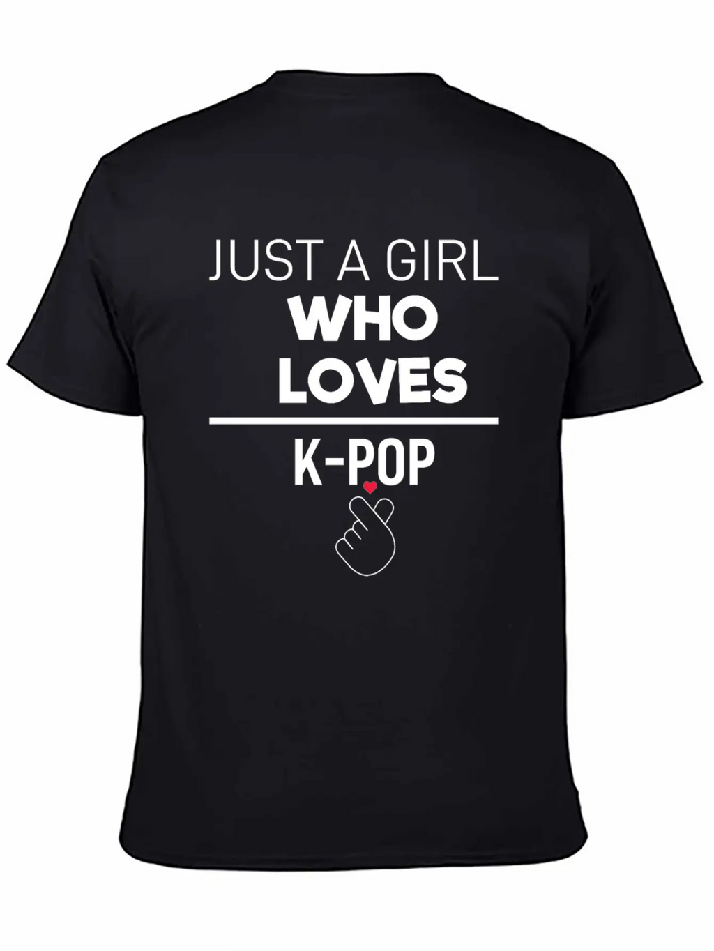 K-POP Girl Essential Cotton Tee For Daily Outfits – Unisex Style