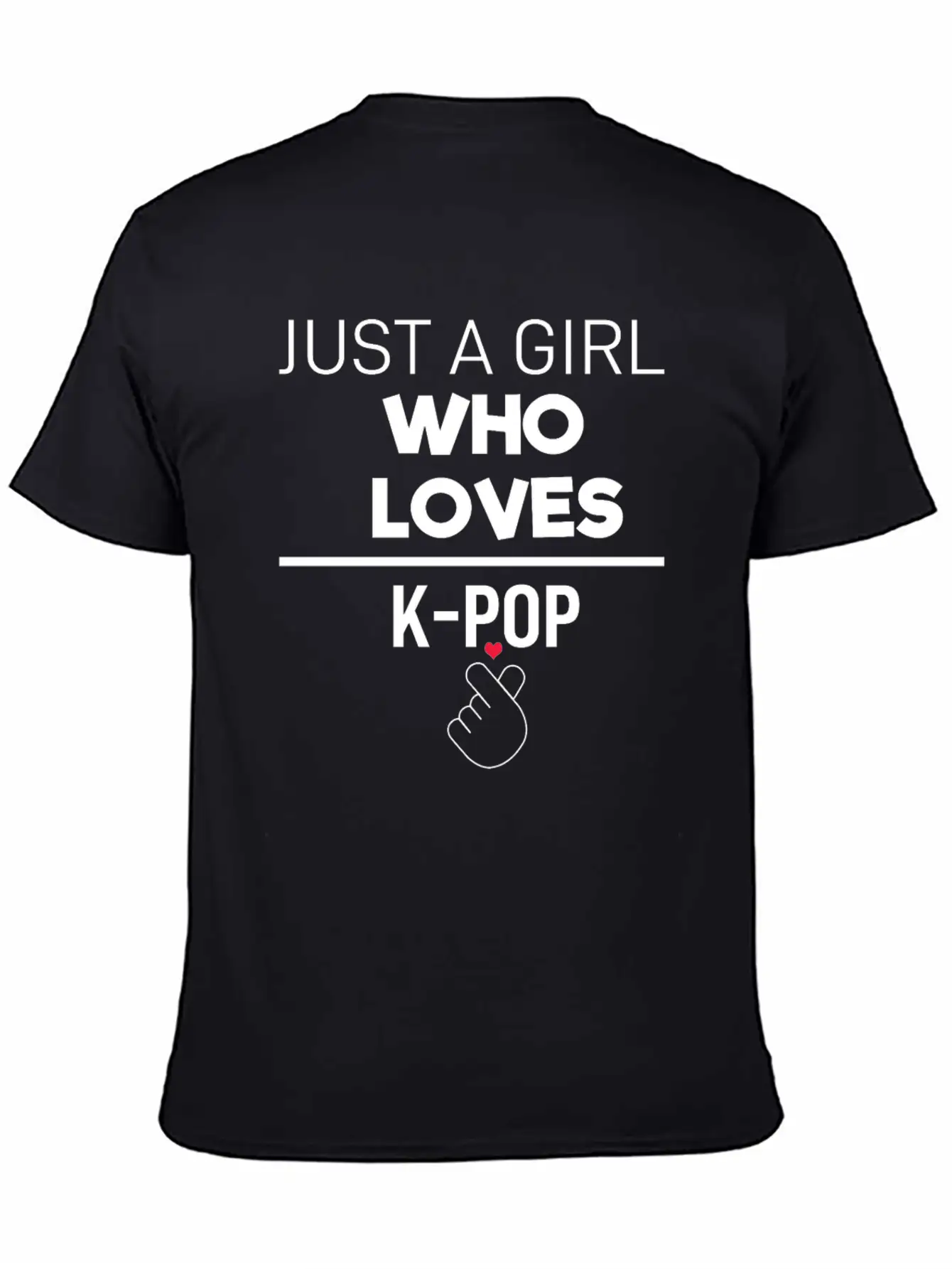 K-POP Girl Essential Cotton Tee For Daily Outfits – Unisex Style