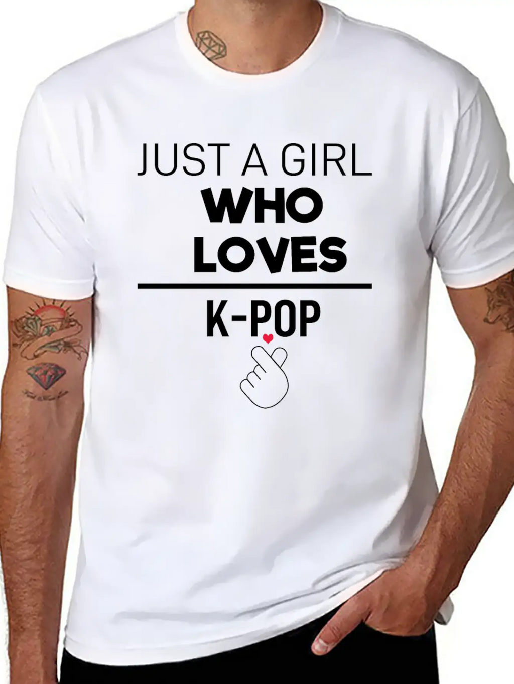 K-POP Girl Essential Cotton Tee For Daily Outfits – Unisex Style