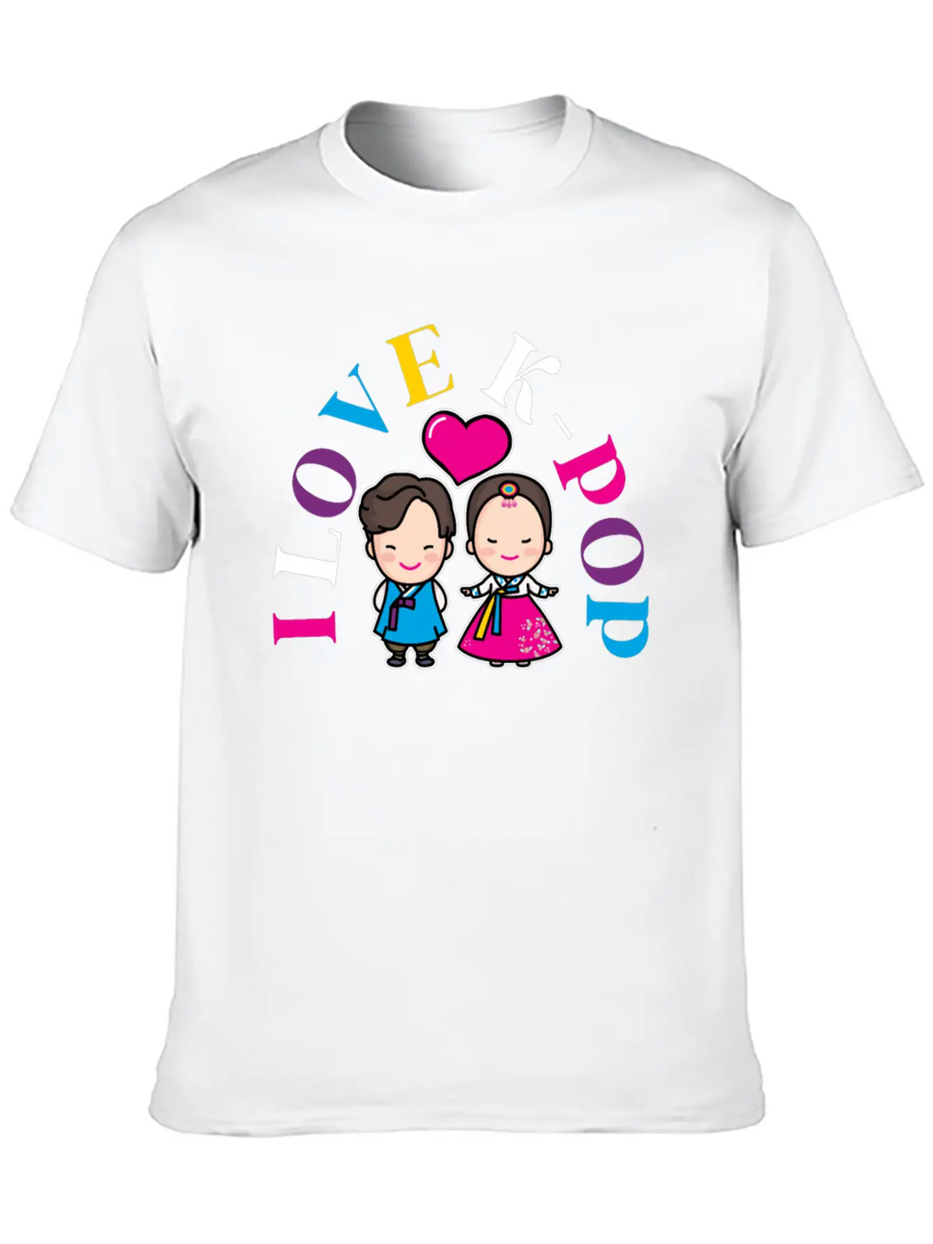K-Pop K-drama Korean Music KPop Kdrama Gift Casual Graphic T-Shirt – Simple And Comfortable Daily Wear